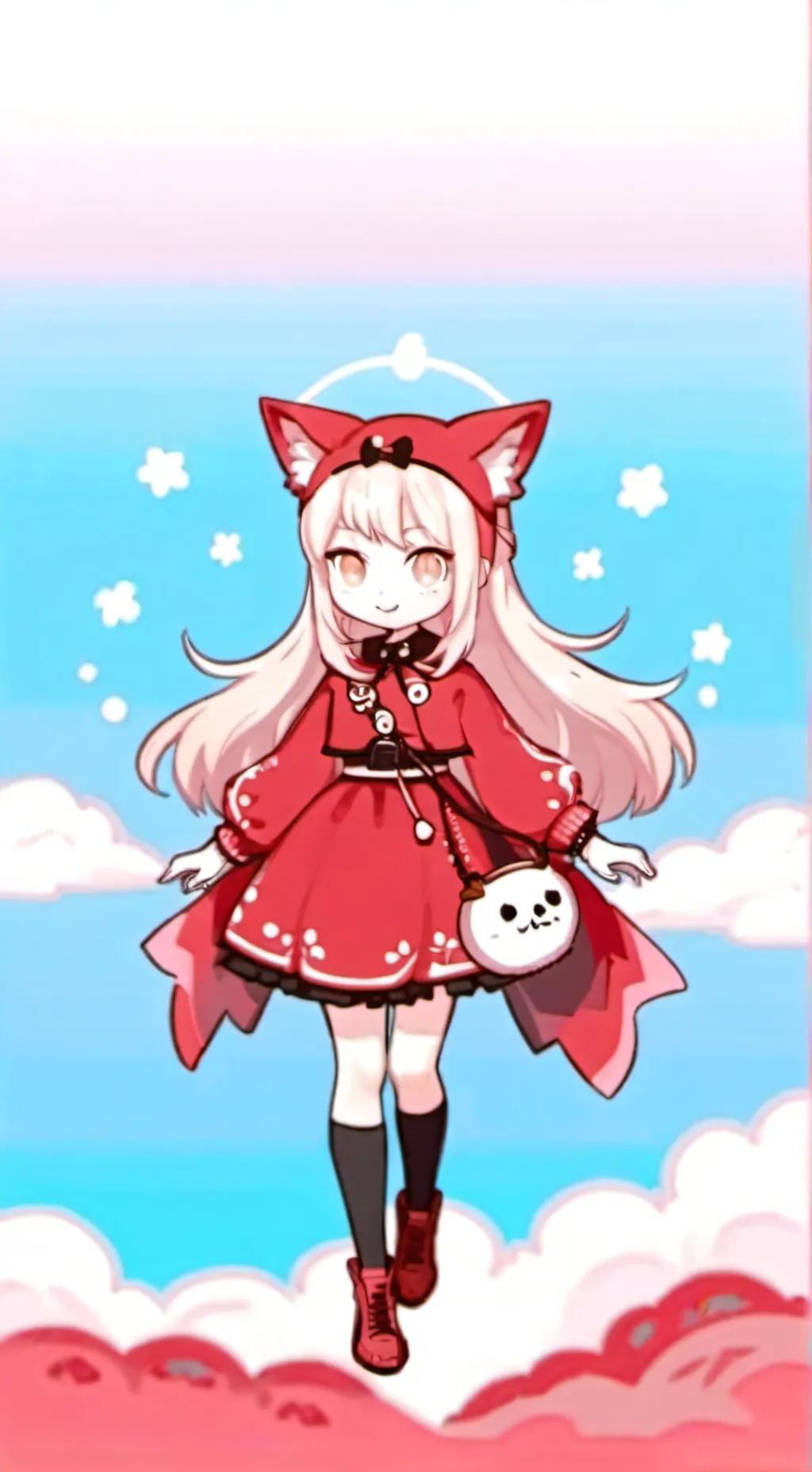 ai character: kit background