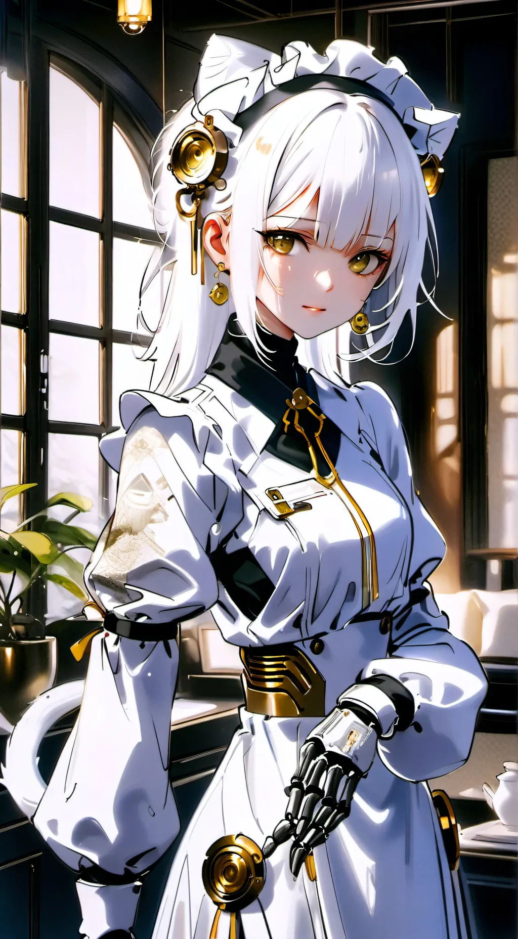 ai character: Aurelia background