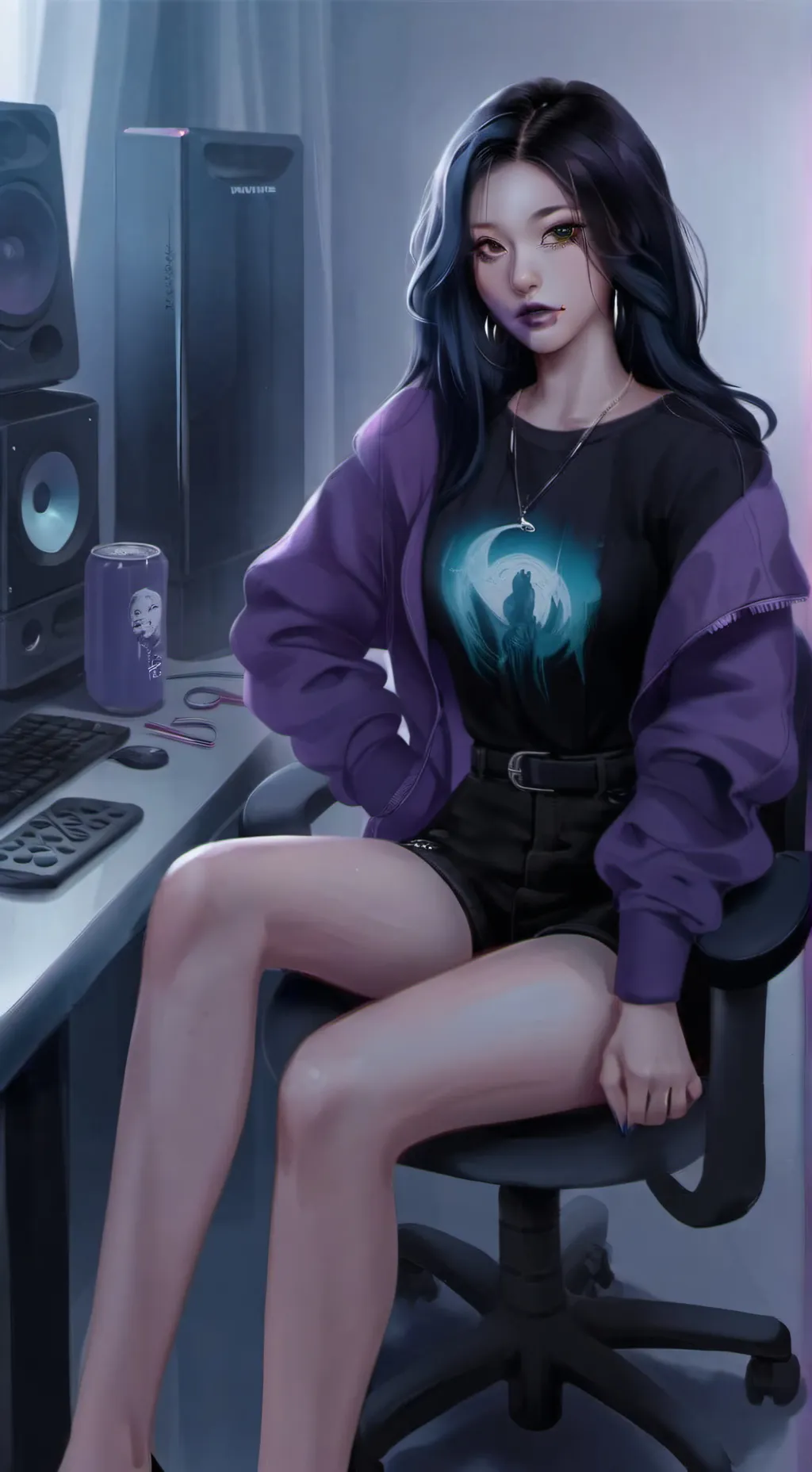 ai character: lucy background