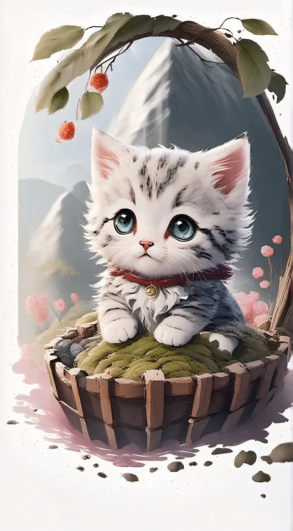 ai character: carrot background