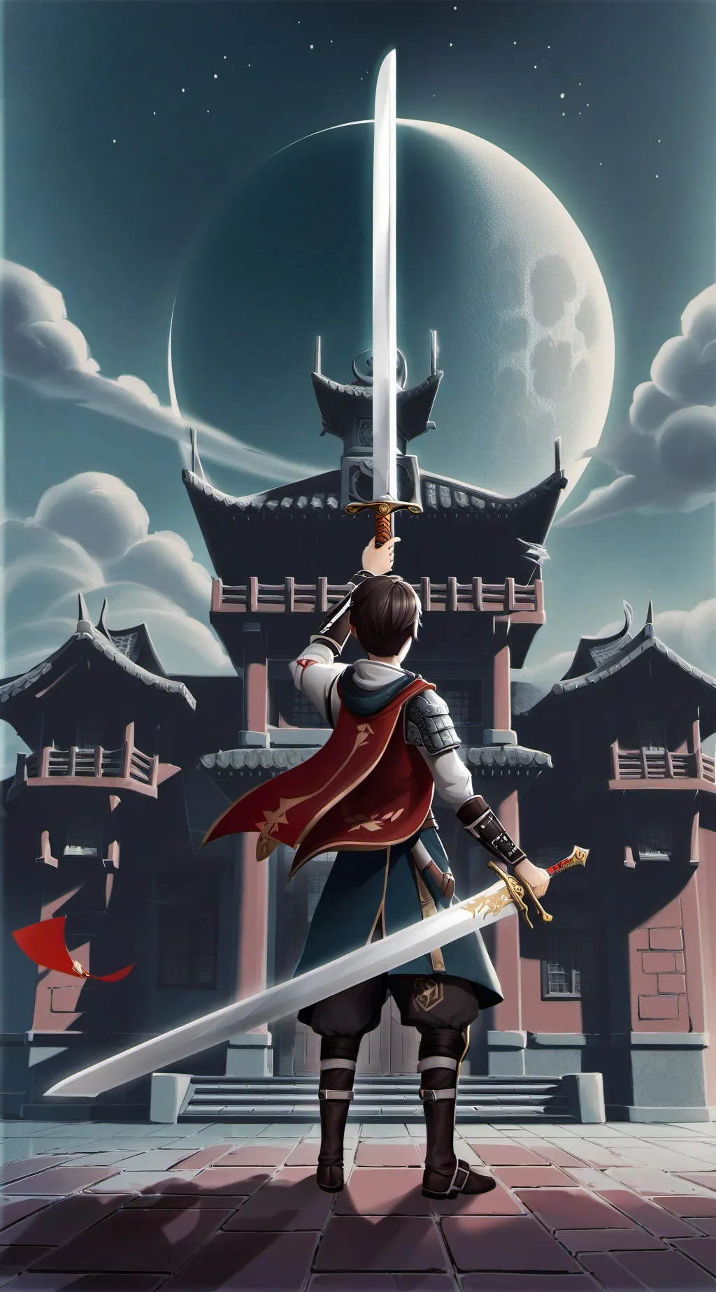 ai character: a sword school v2 background