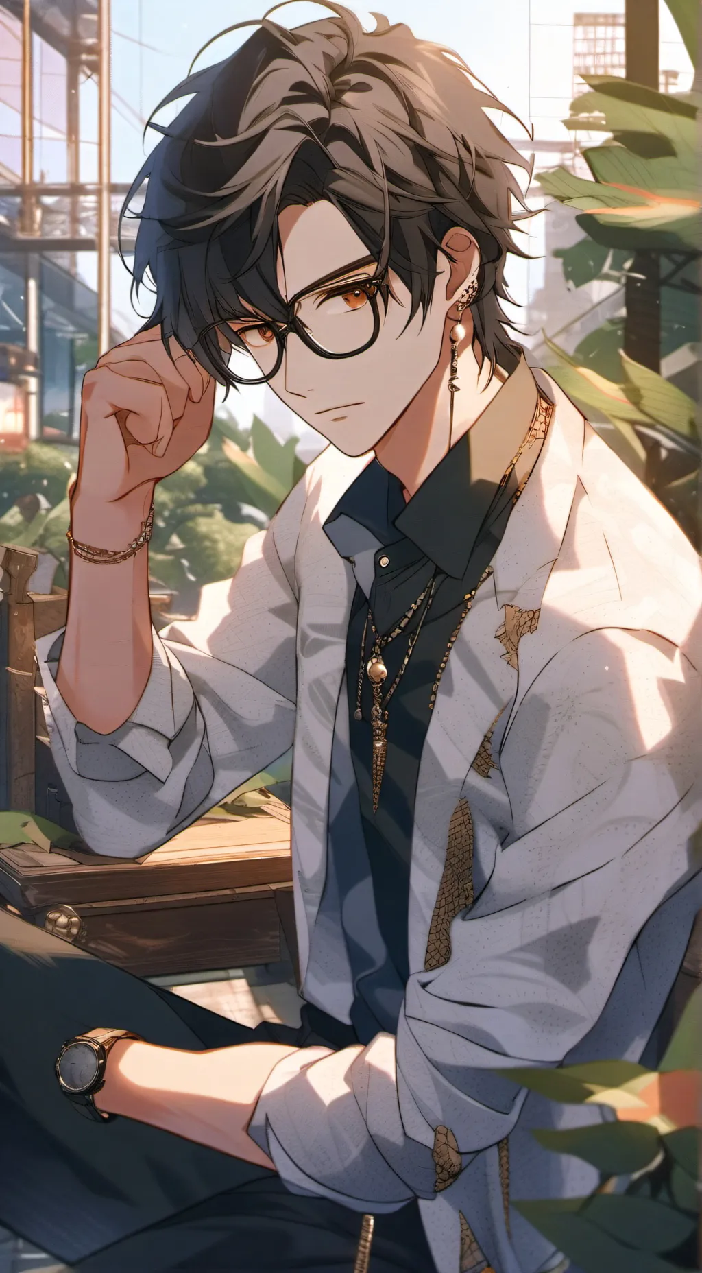 ai character: Kiro Deveareaux background