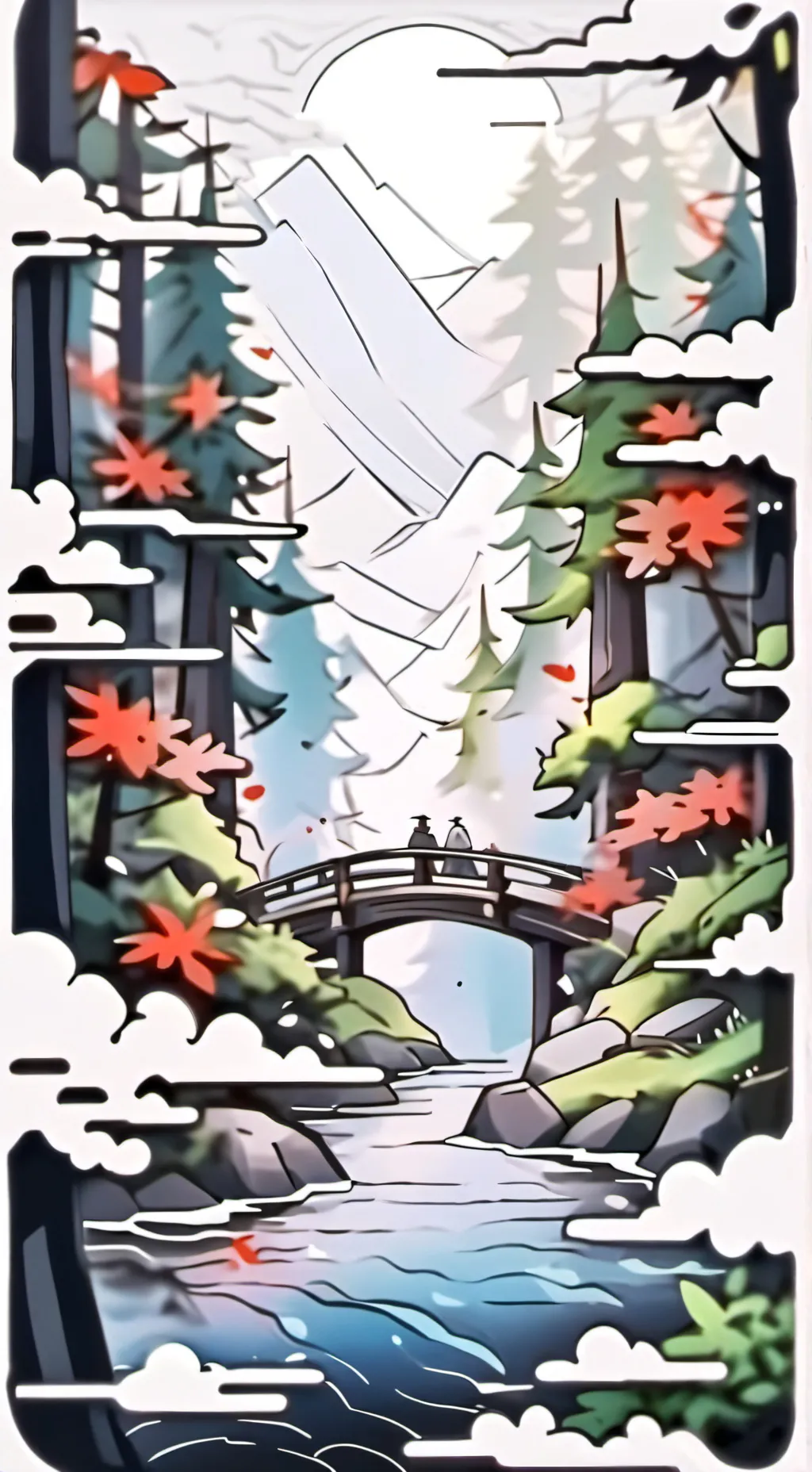 ai character: forsaken  but... background