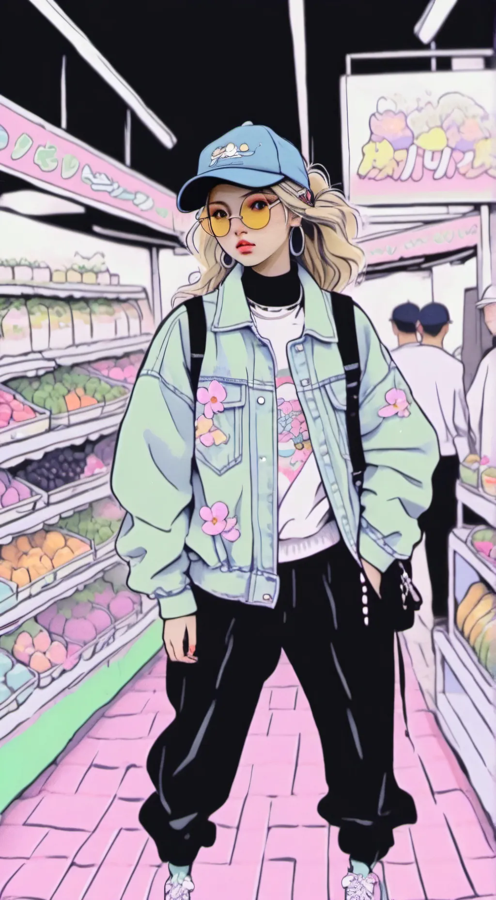 ai character: emely background