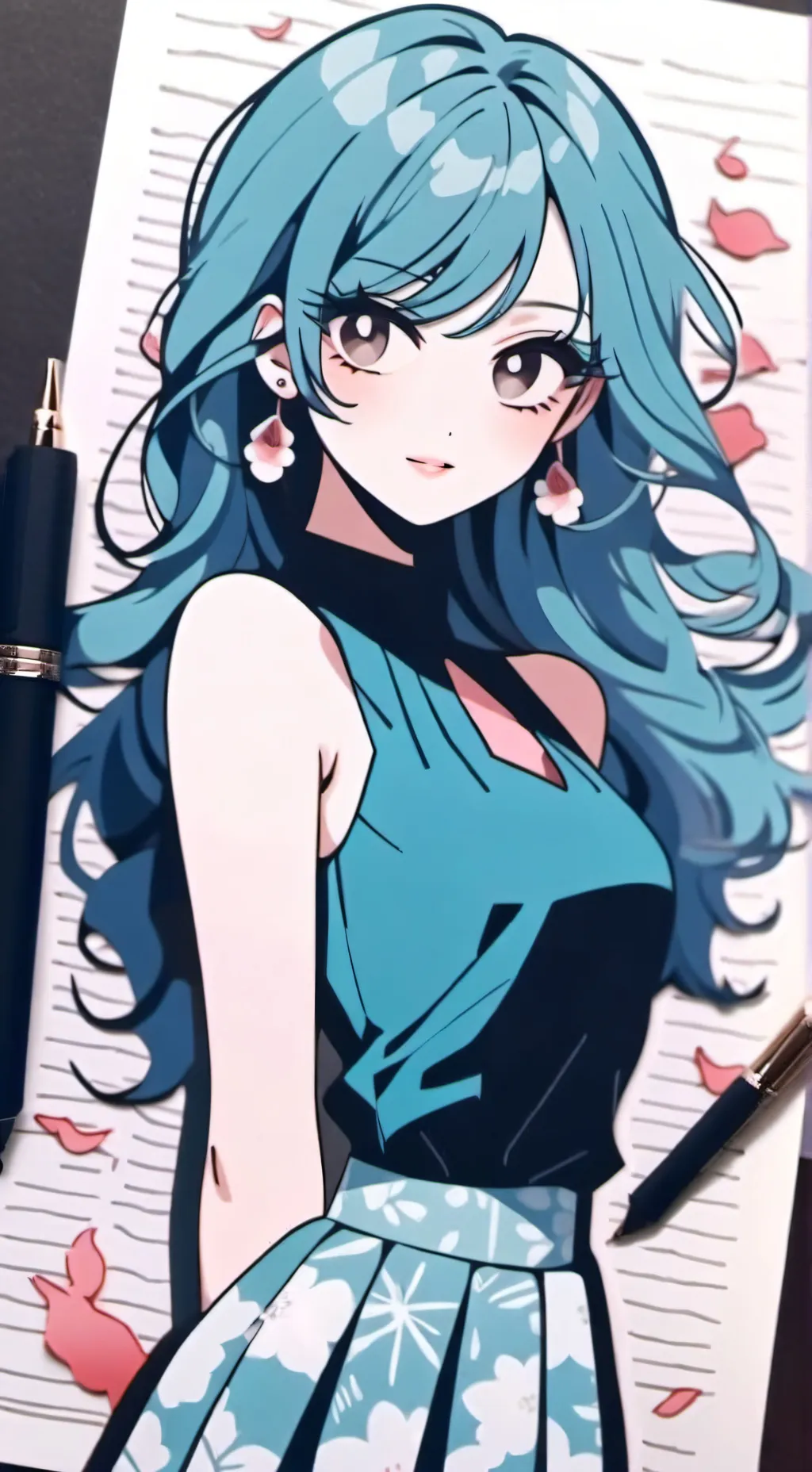 ai character: leslie background