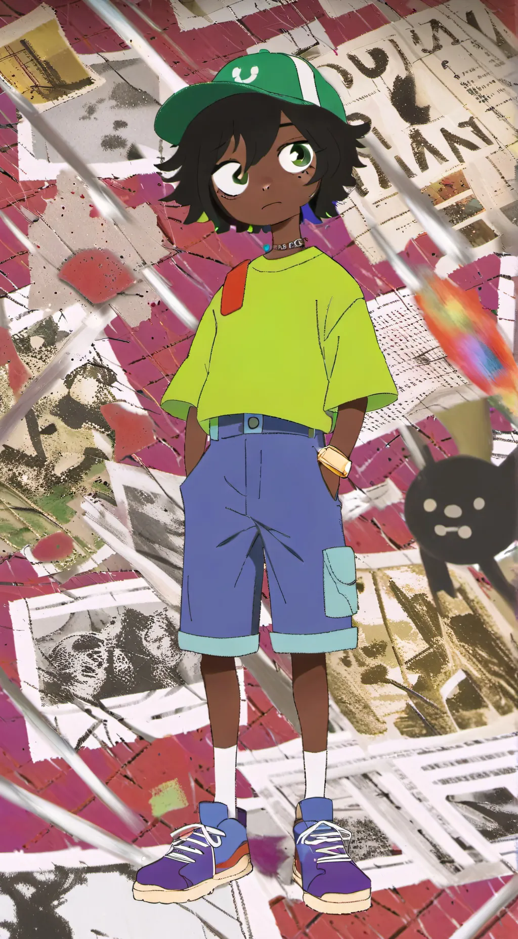 ai character: Casey background