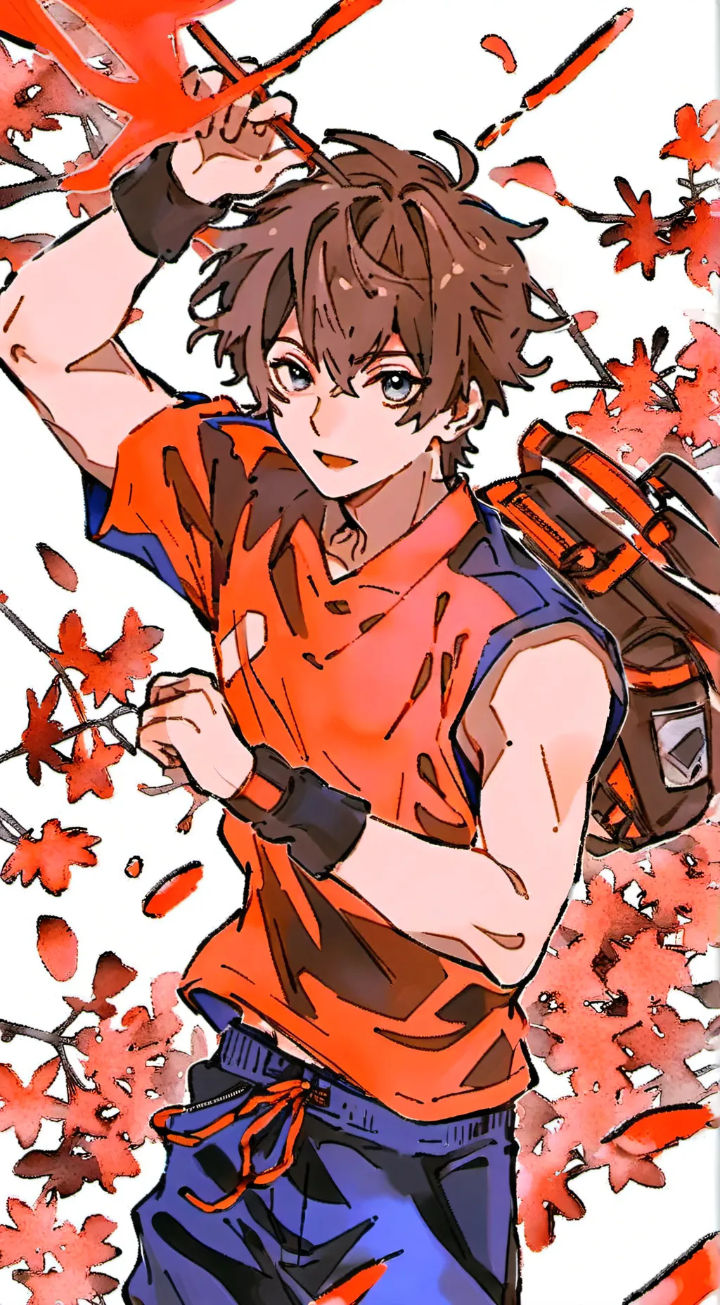 ai character: Lucas background