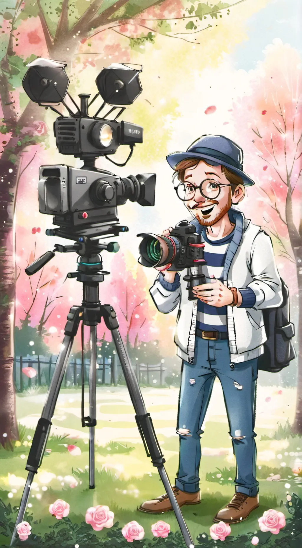 ai character:  Baptiste background