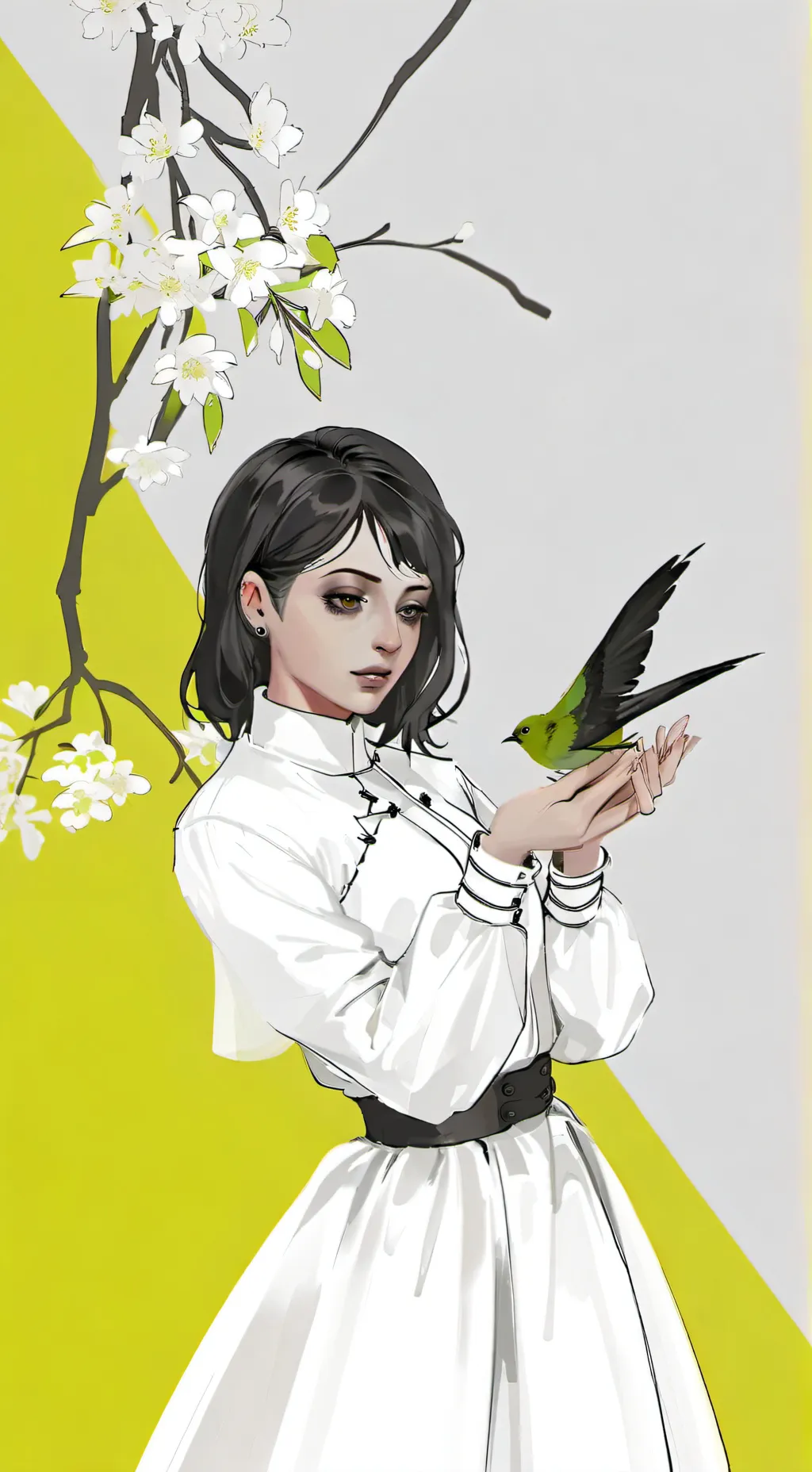 ai character: полинкатя background