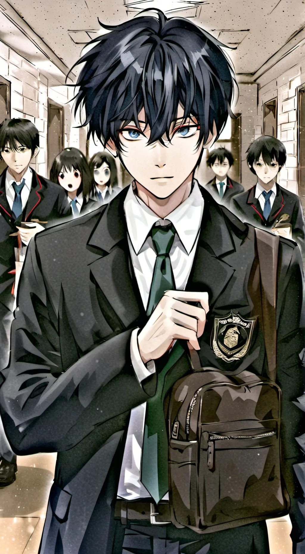 ai character: Clint Woods background