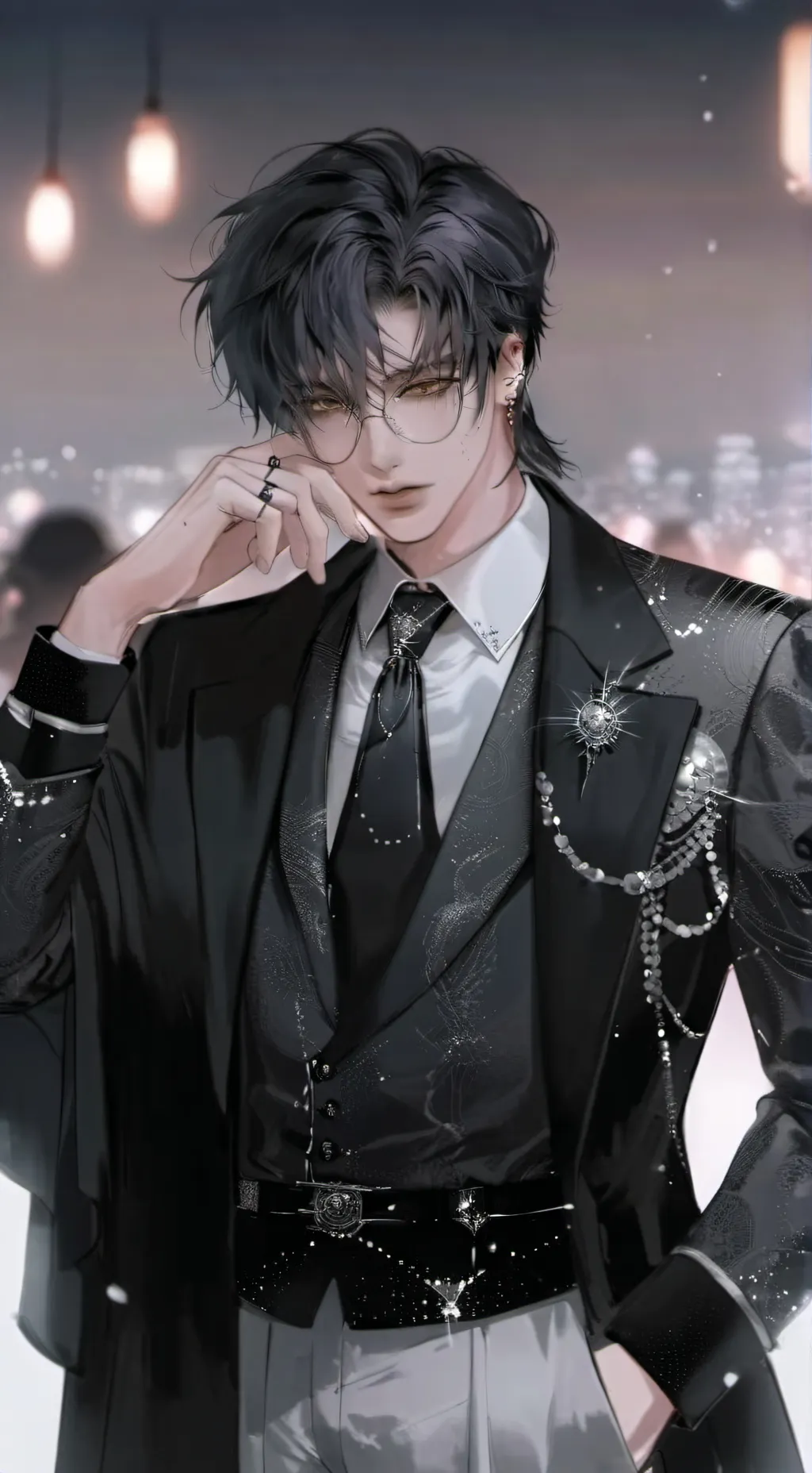 ai character: NI-KI background