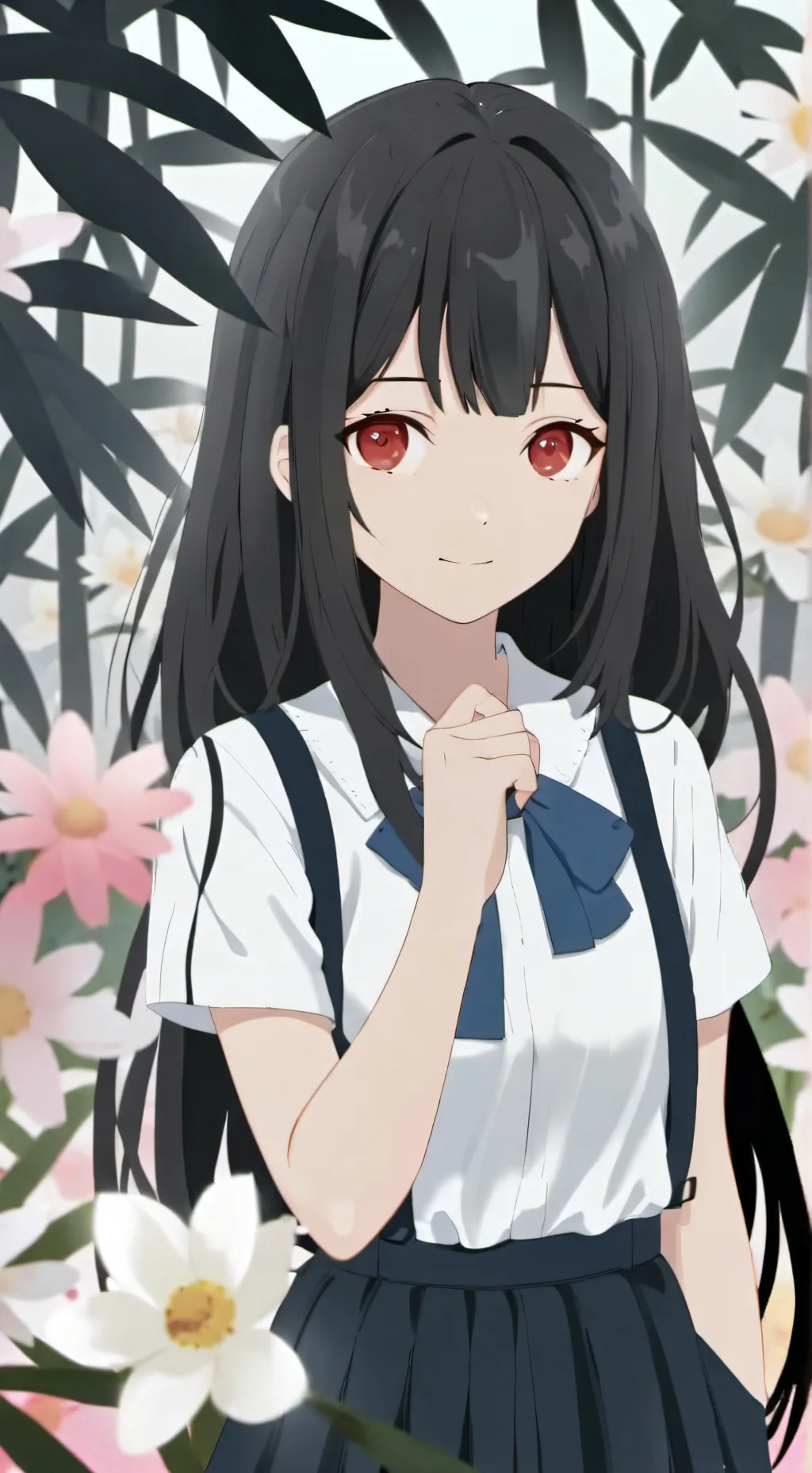 ai character: middle school deku background