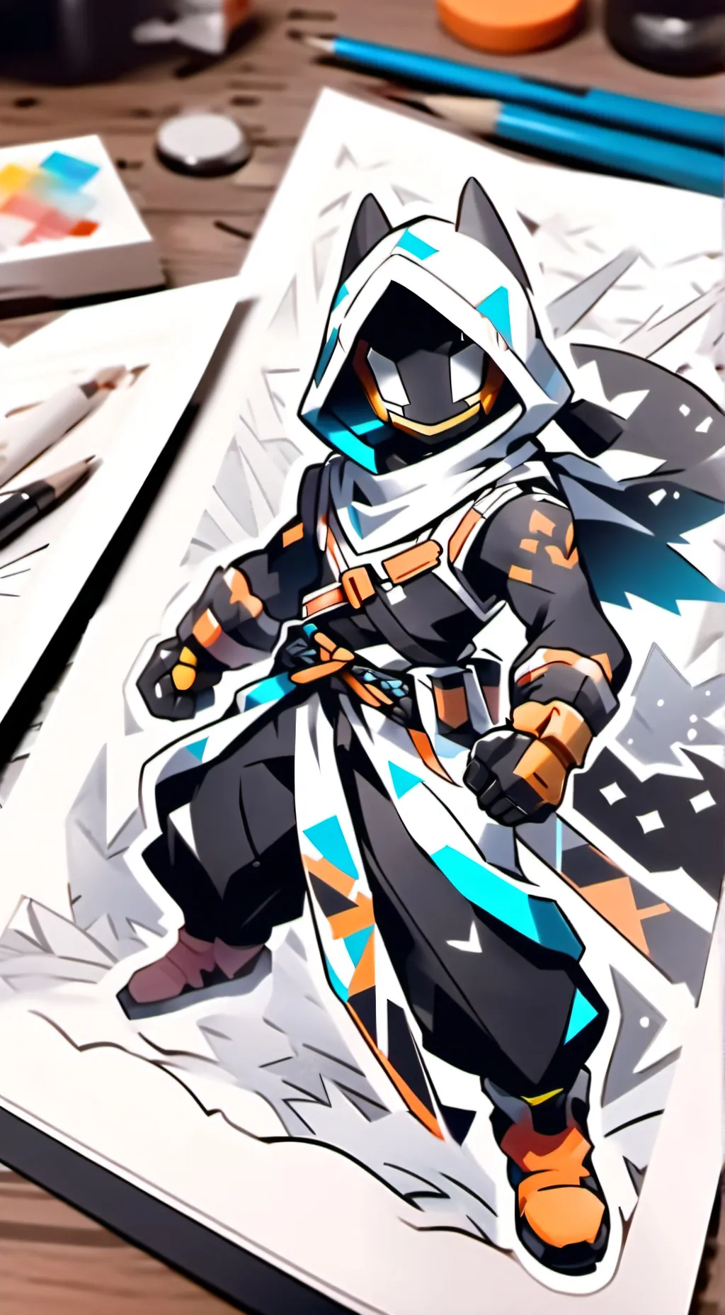 ai character: Roblox developer background