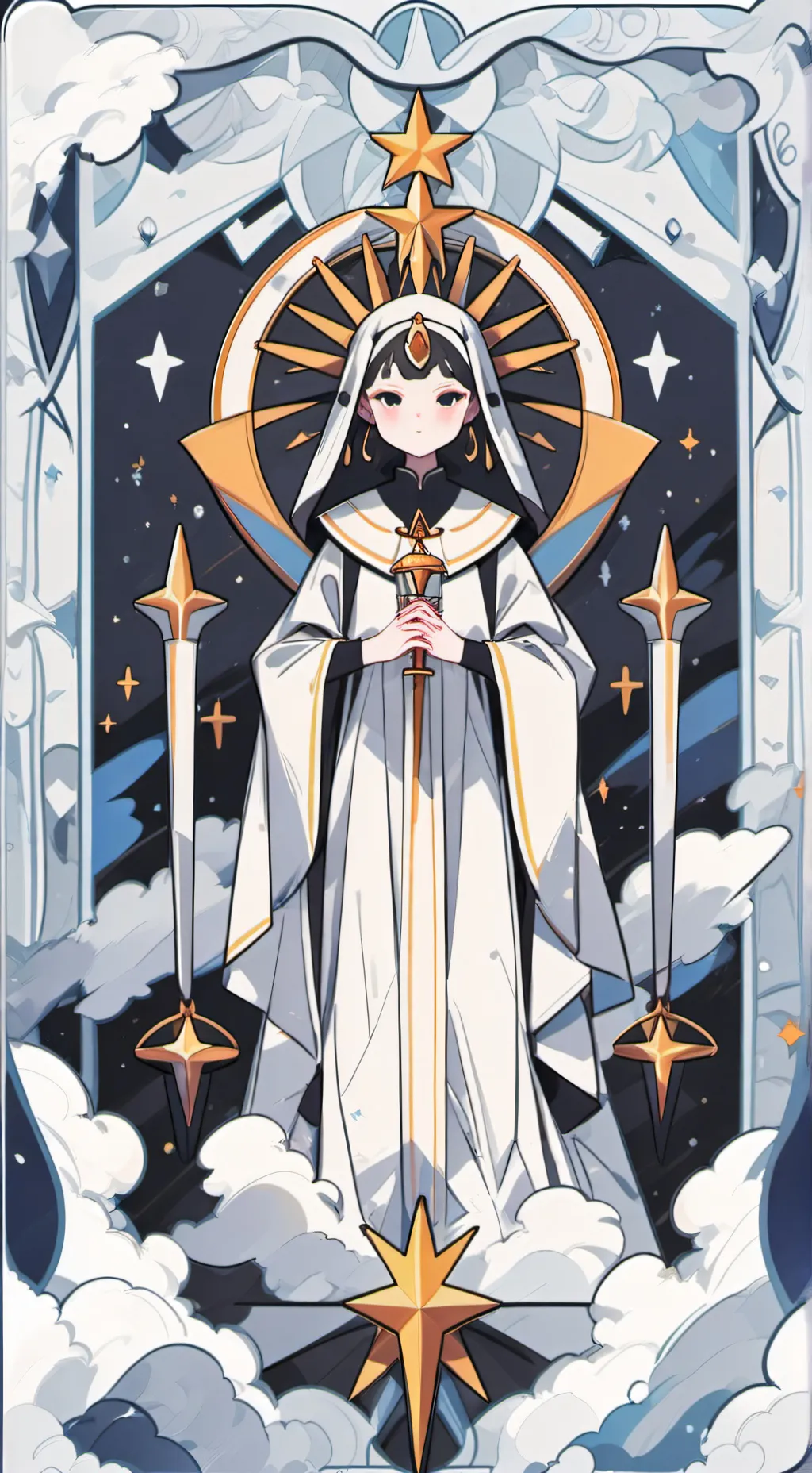 ai character: four fangirl background