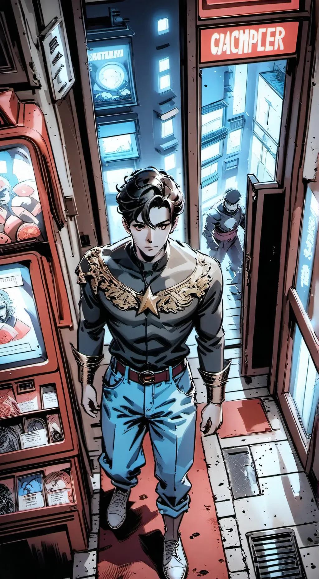 ai character: ⭐🩸LUKª🩸⭐ background