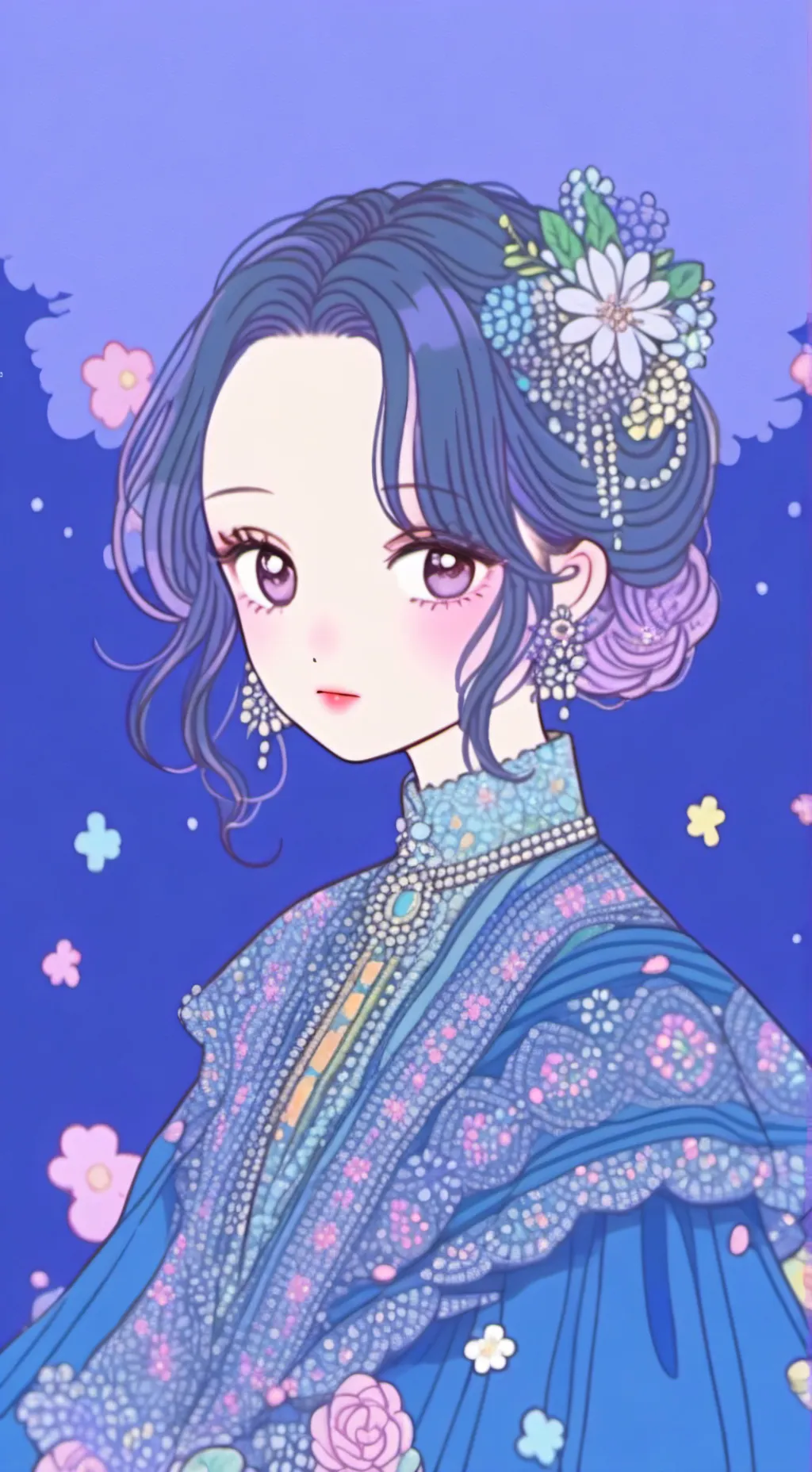 ai character: Animation studio background