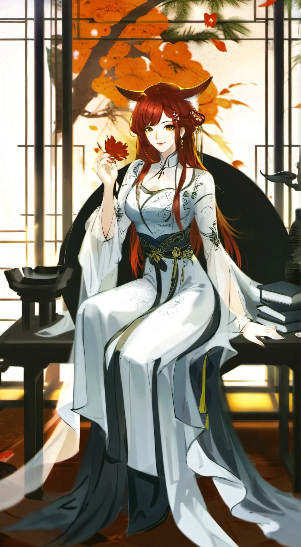 ai character: Harper Li  background