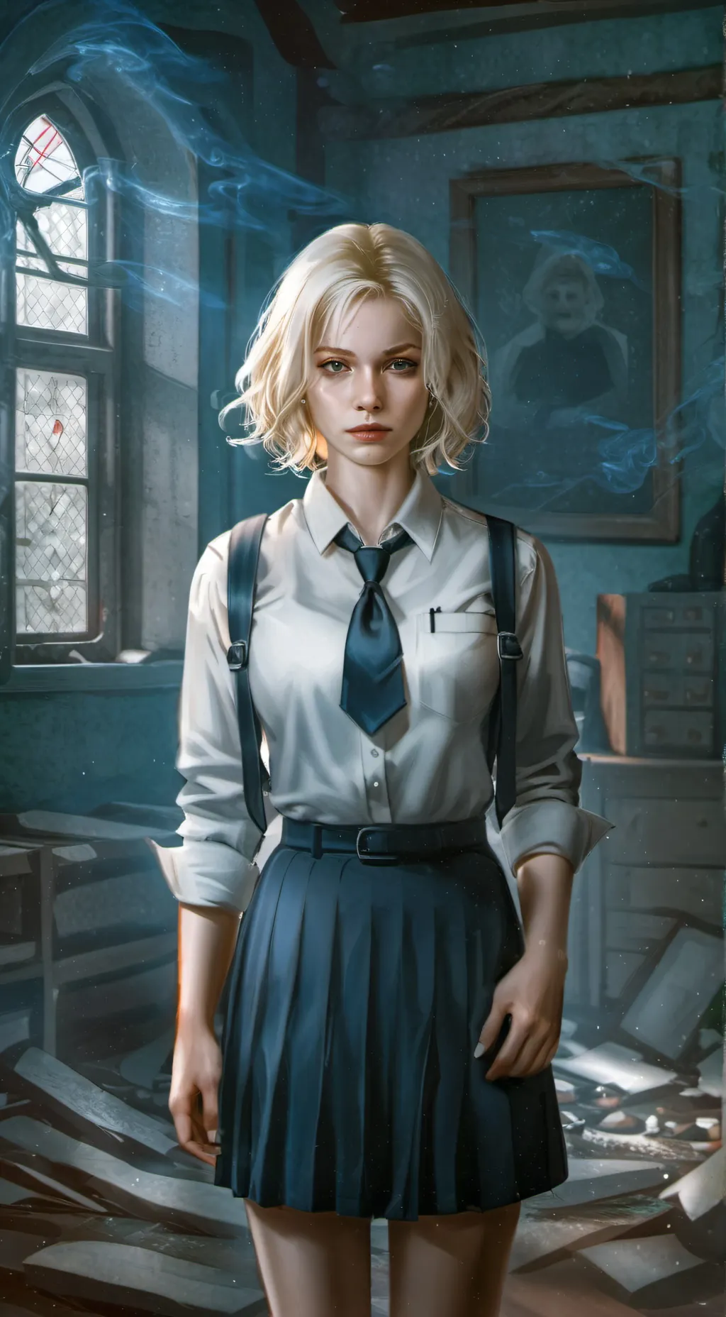 ai character: Yeowang Eol-Eum  background