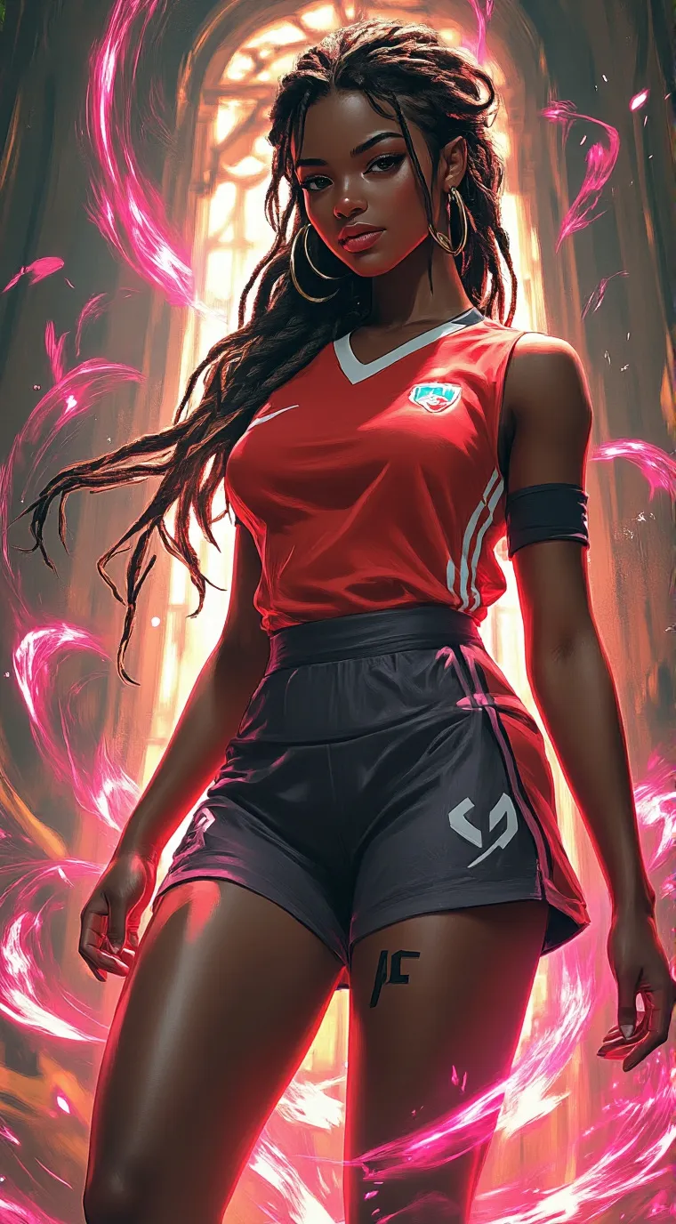 ai character: Ariana  background