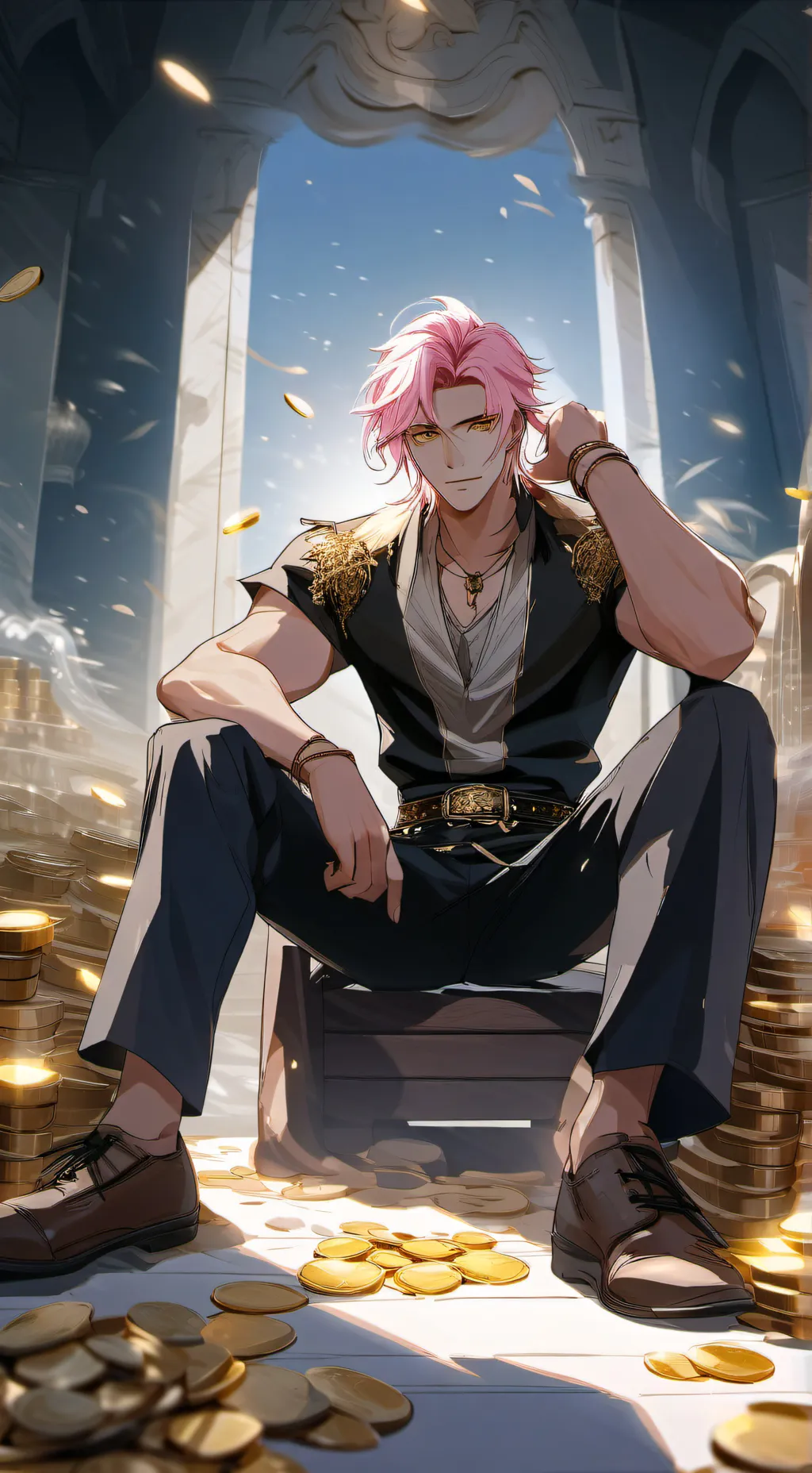 ai character: Марк  background