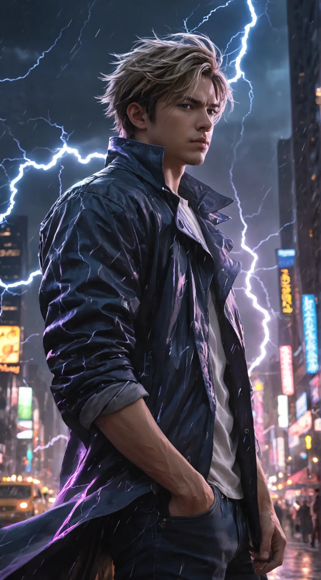 ai character: Orion background