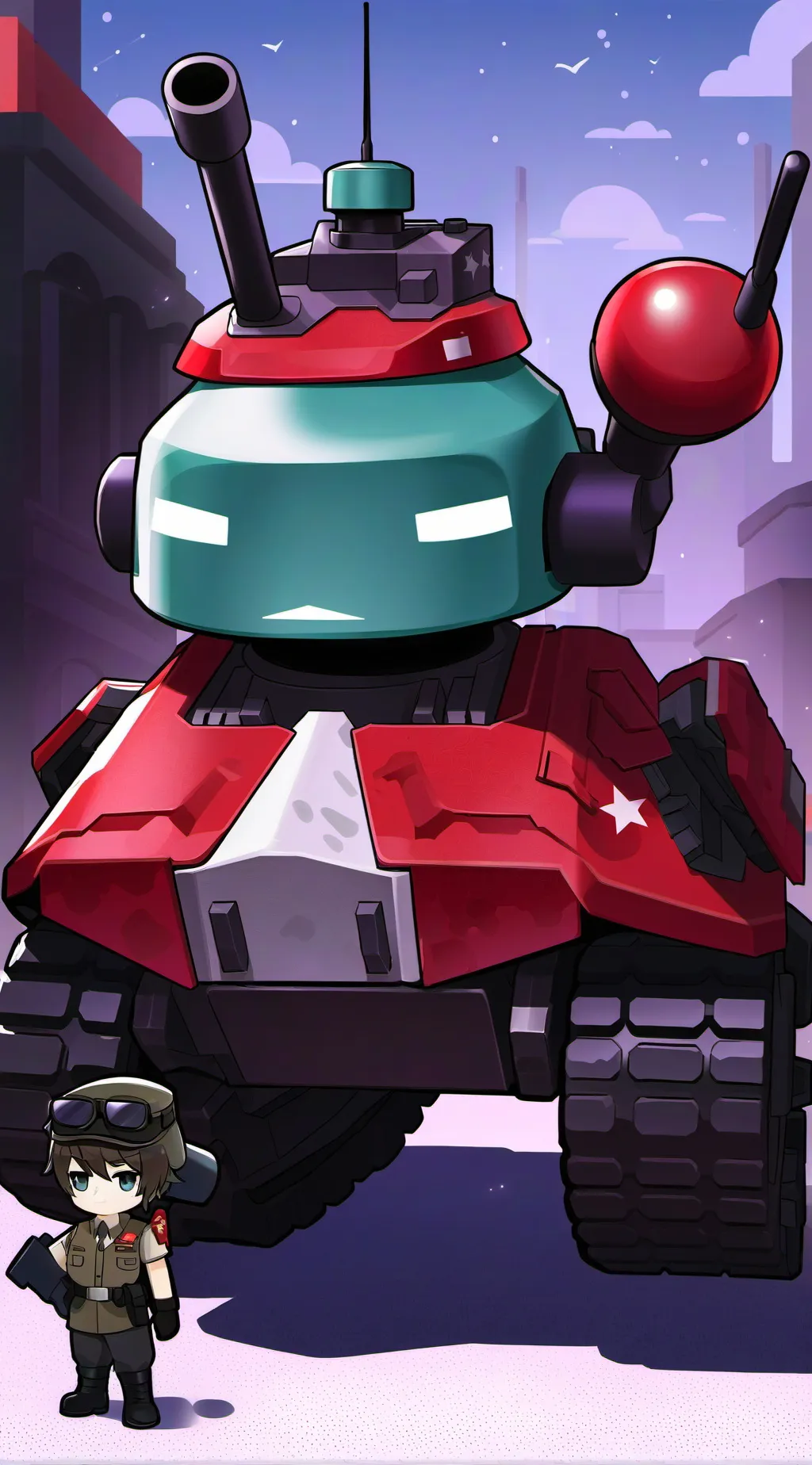 ai character: tank ( dw oc ) background