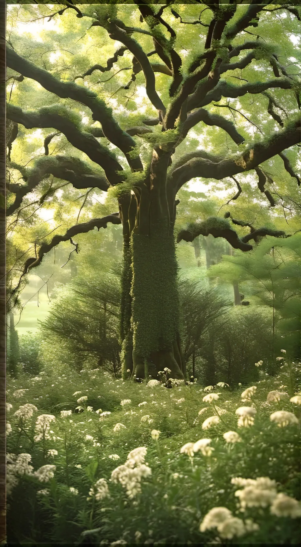 ai character: Fantasy world background