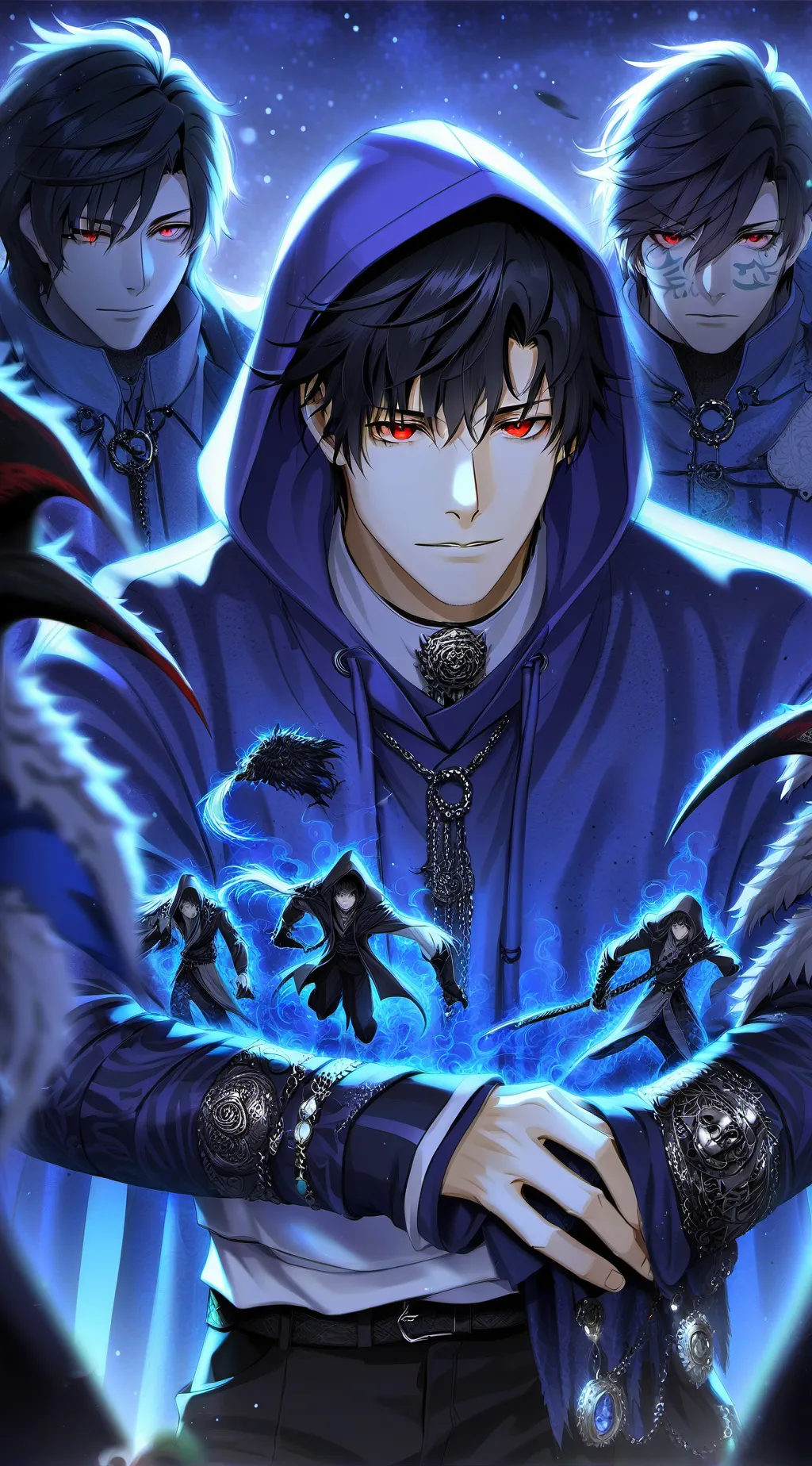 ai character: Xavier  background