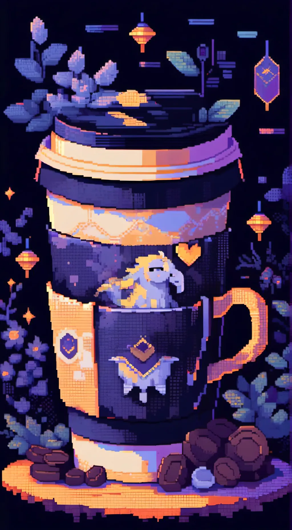 ai character: Cof background