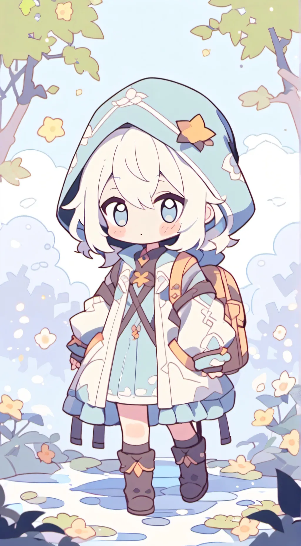 ai character: ay background