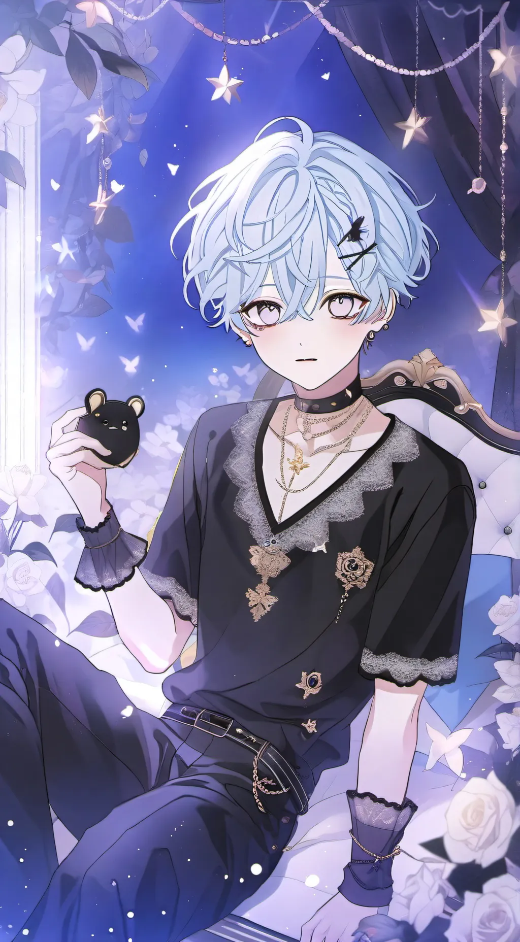 ai character: gay background