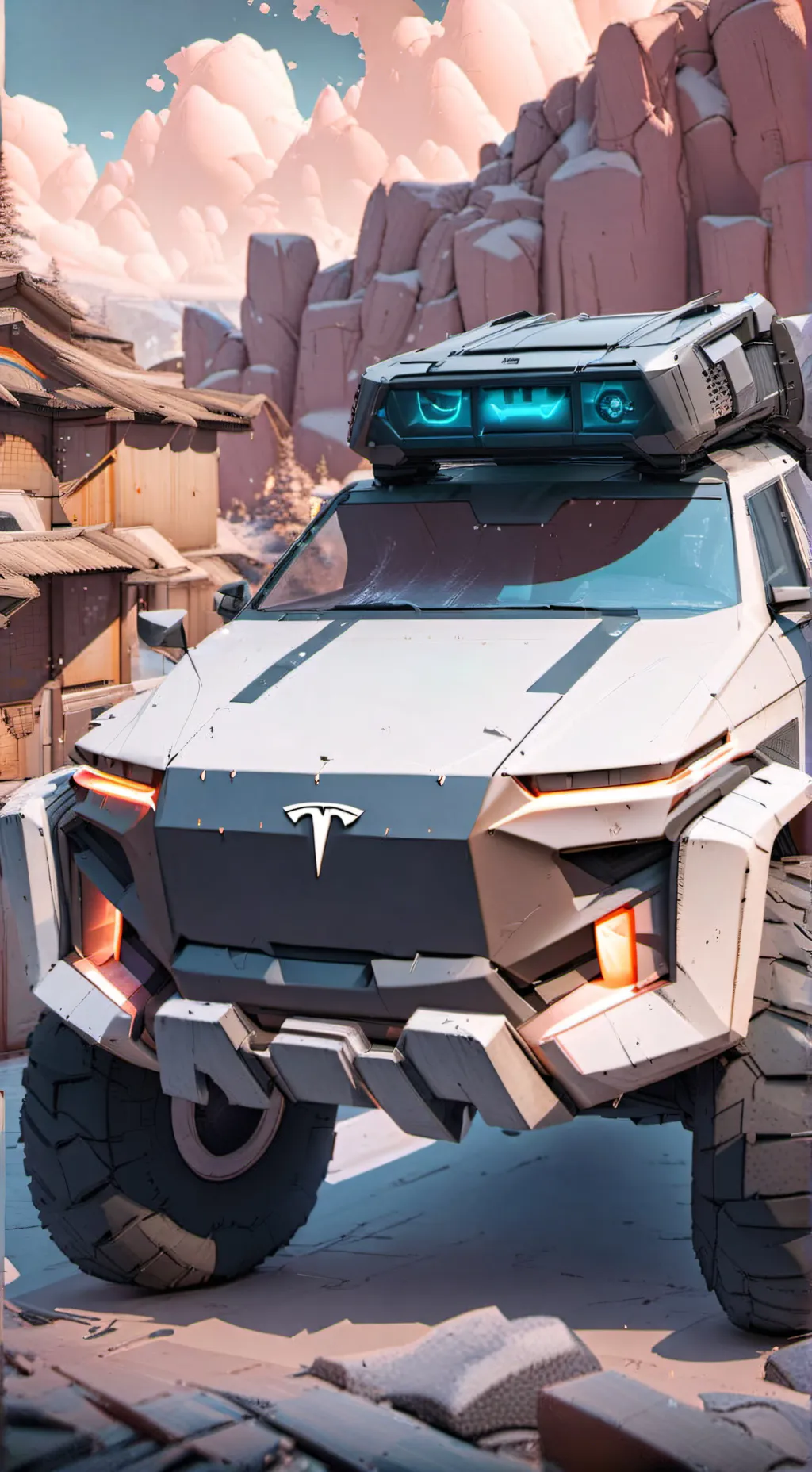 ai character: Crazy iPad kid background