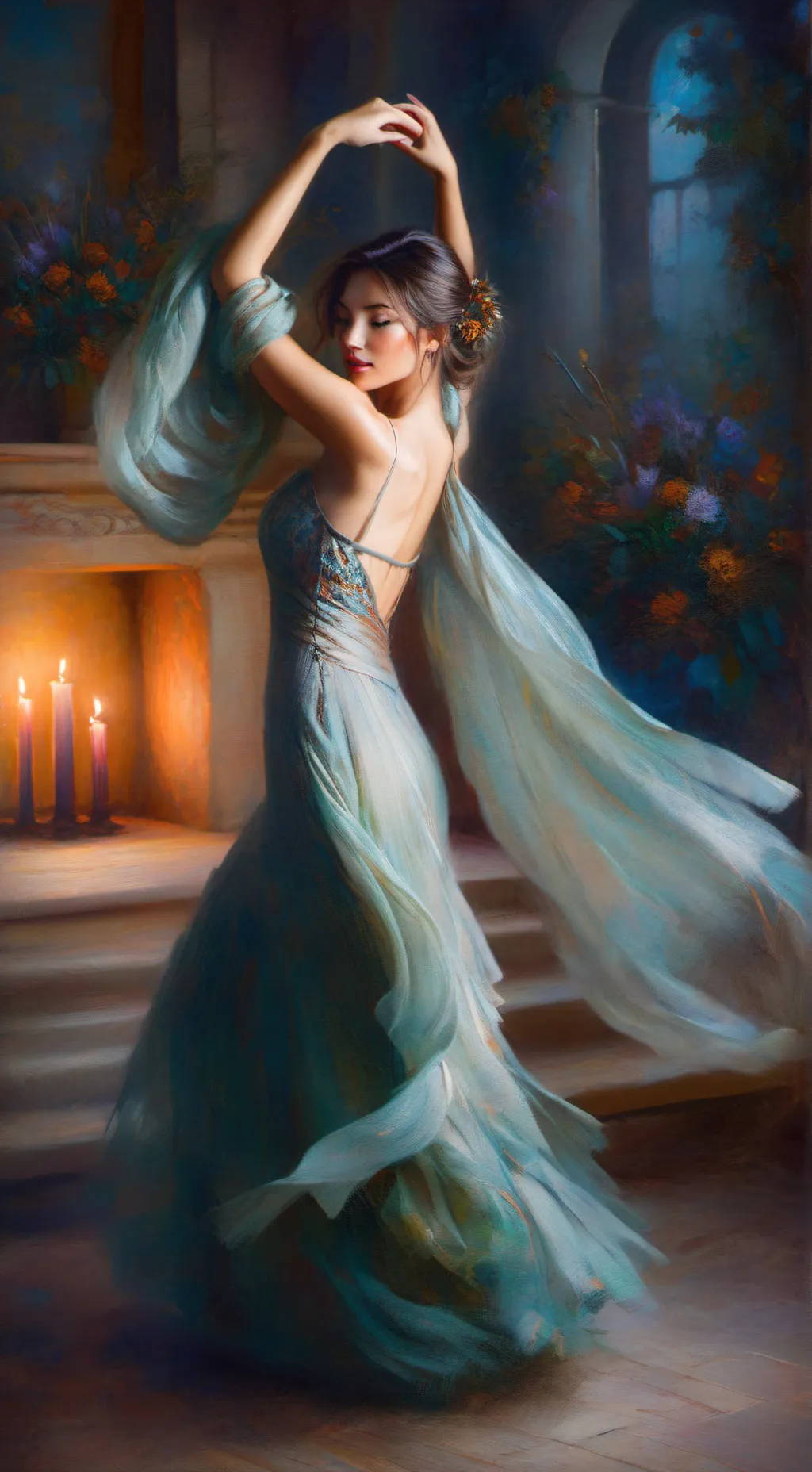 ai character:  d alf amd xh background