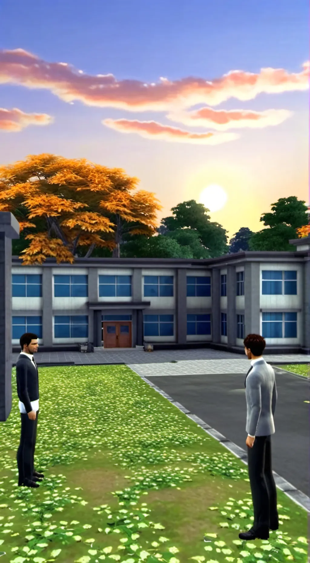 ai character: school background