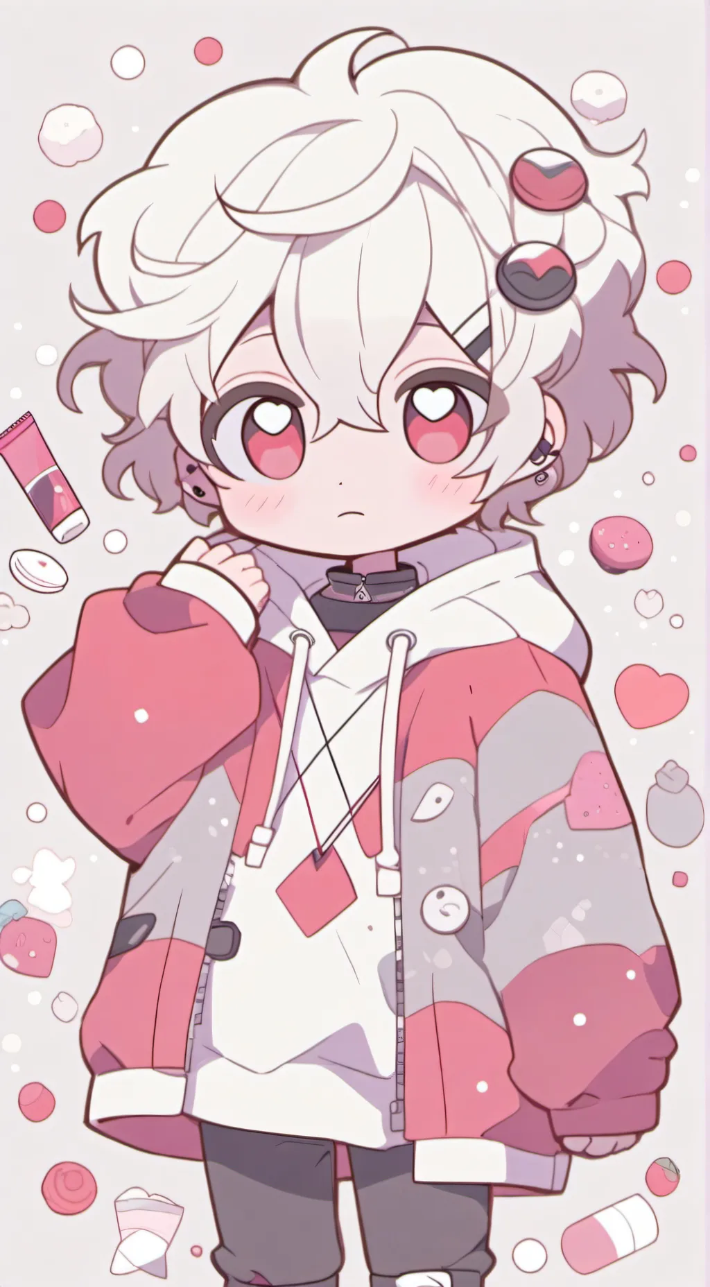 ai character: Mha Écriture Prof  background