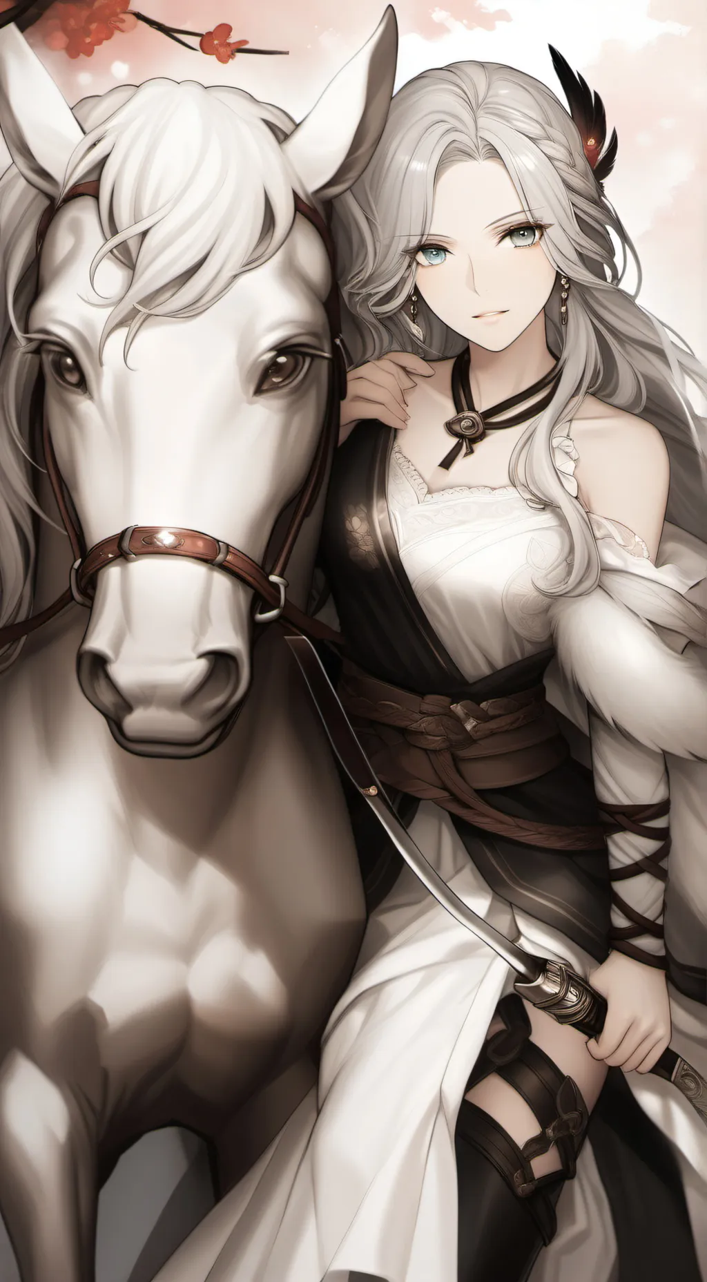 ai character: ●Aurelia● background