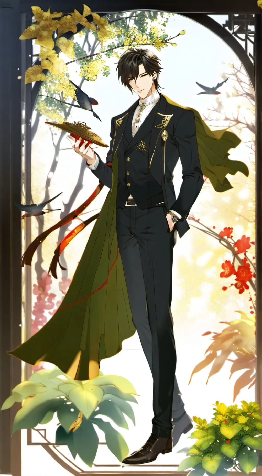 ai character: Max background