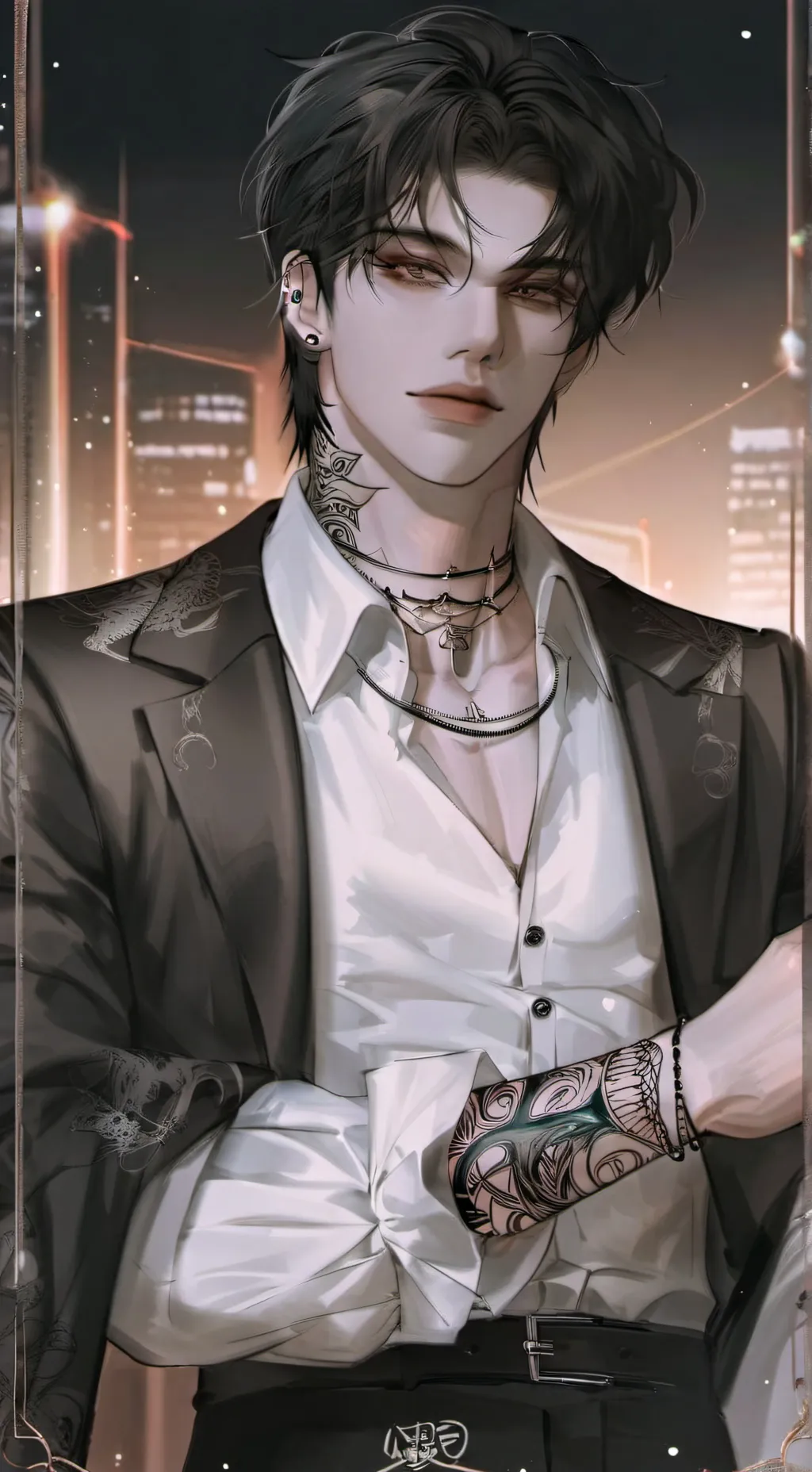 ai character: Кирилл background