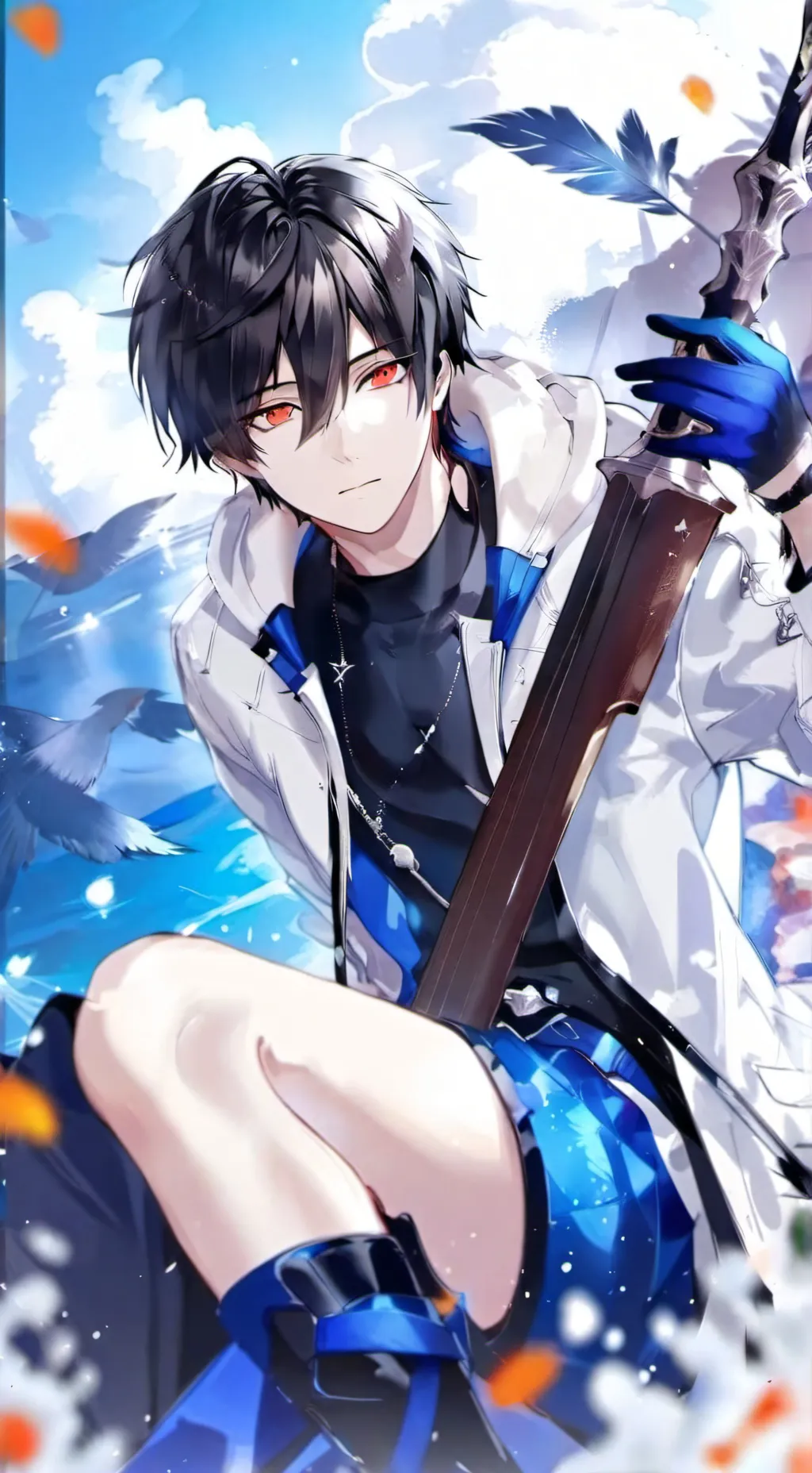 ai character: Kaï background