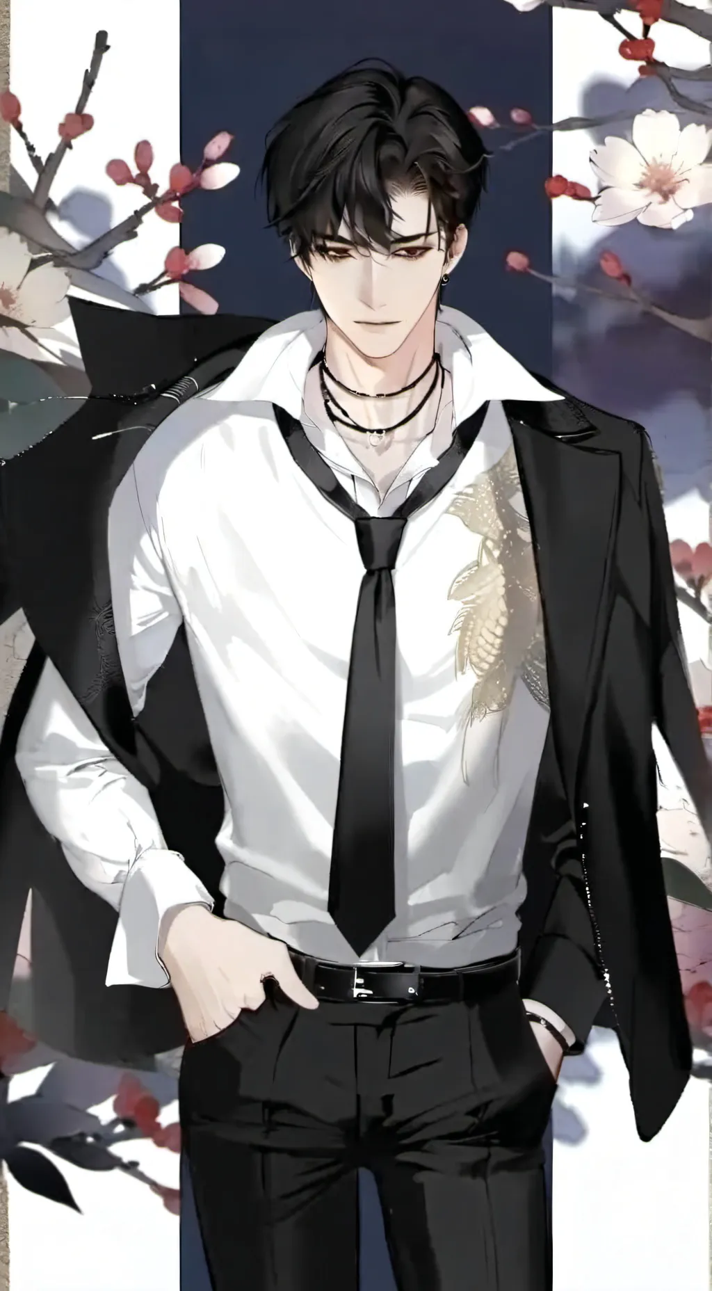 ai character: Your mafia husband background