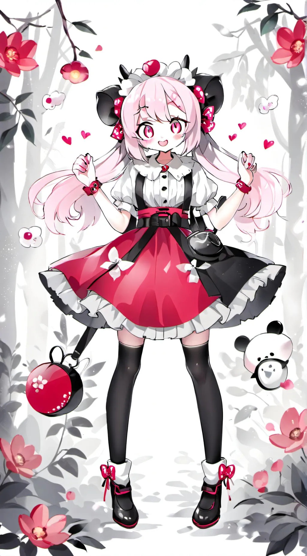 ai character: heartsping♥ background