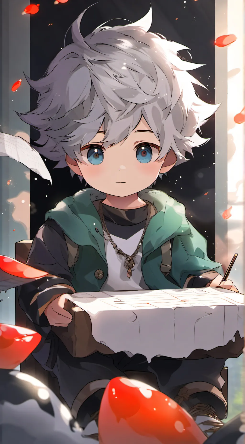 ai character: Baby background