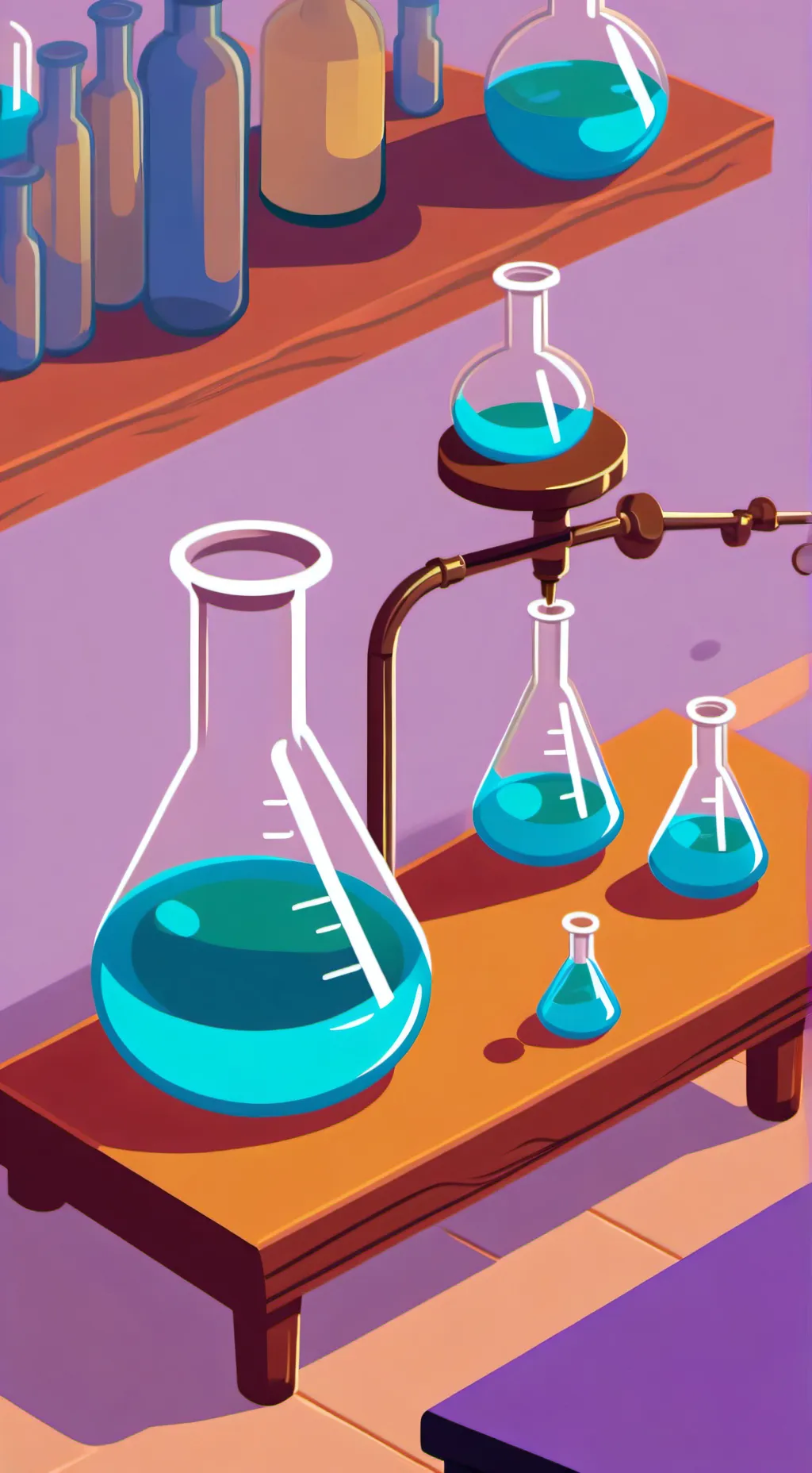 ai character: 🧪FPE science au 2🧪 background