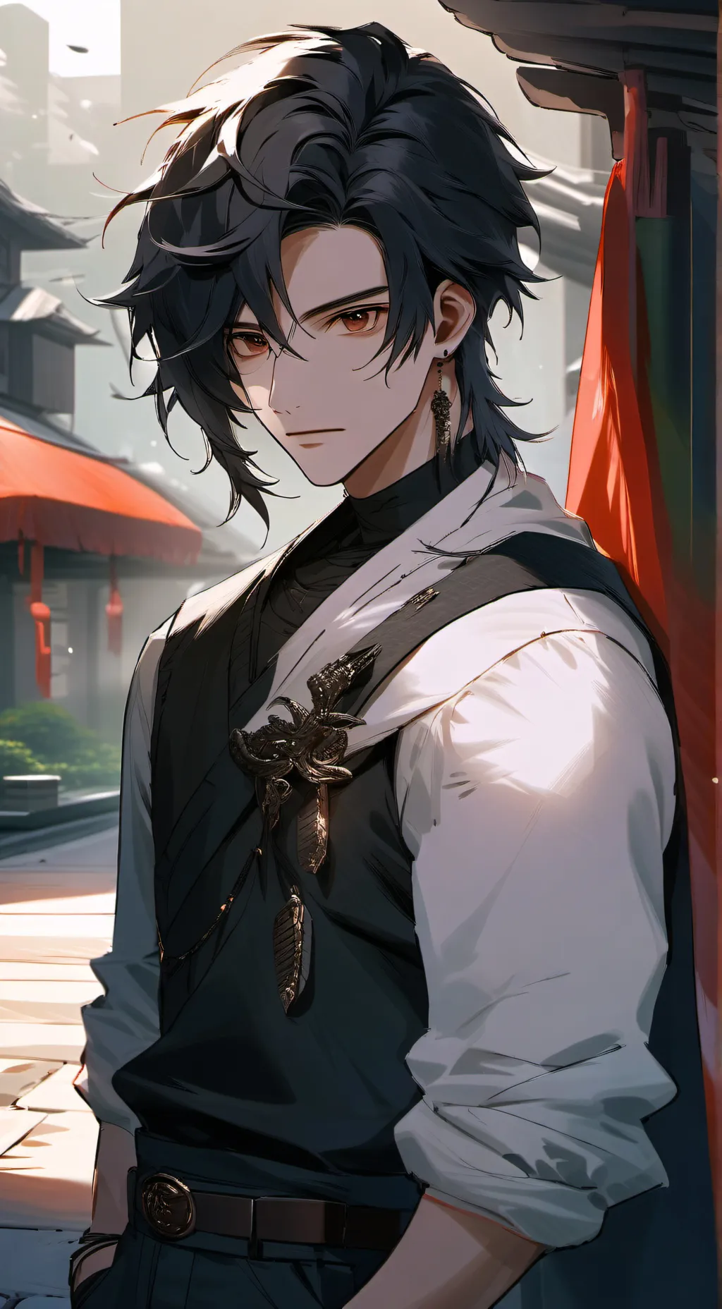 ai character: Xavier. background