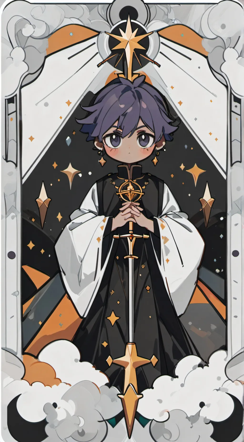 ai character: Thanos background