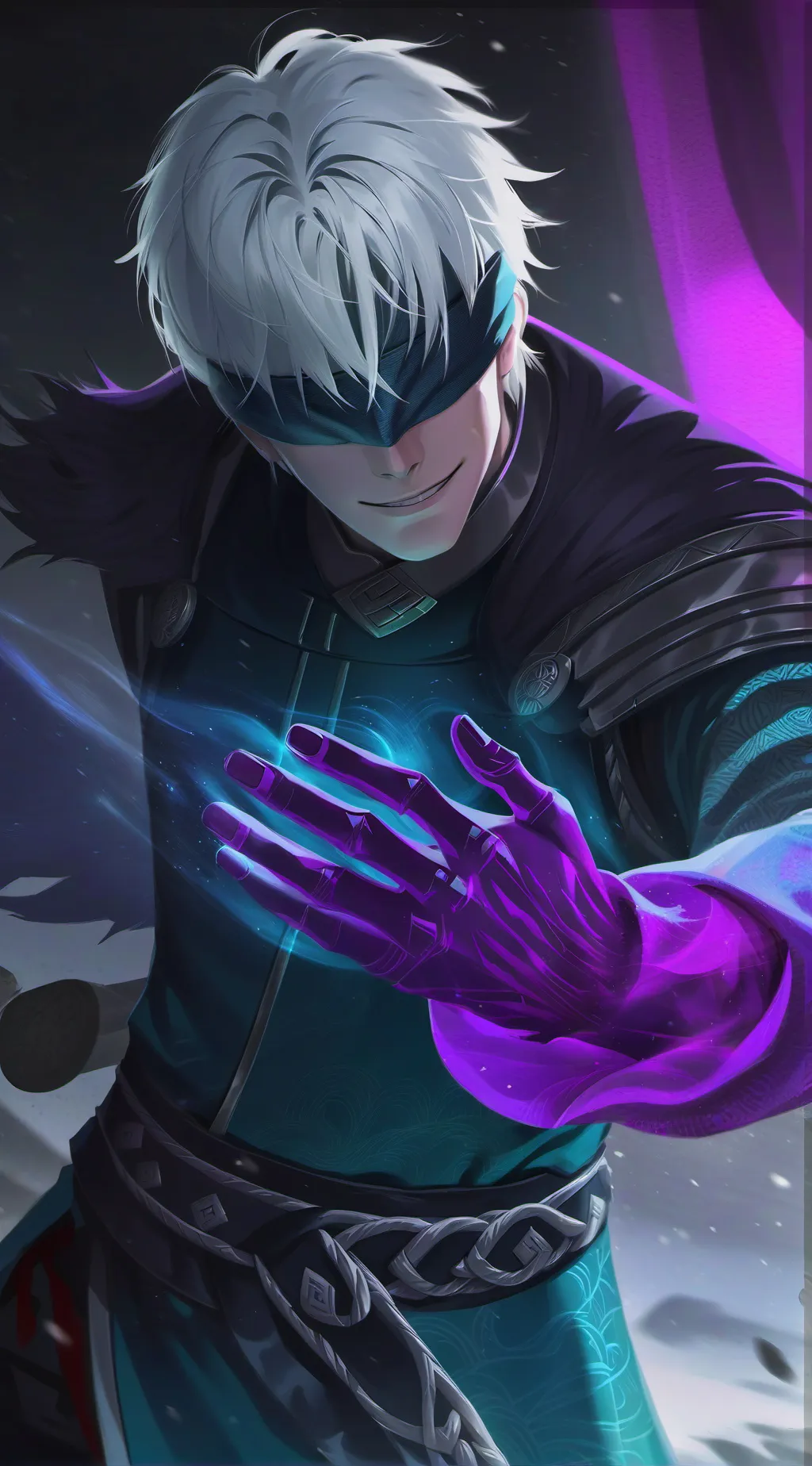 ai character: Gojo Satoru background