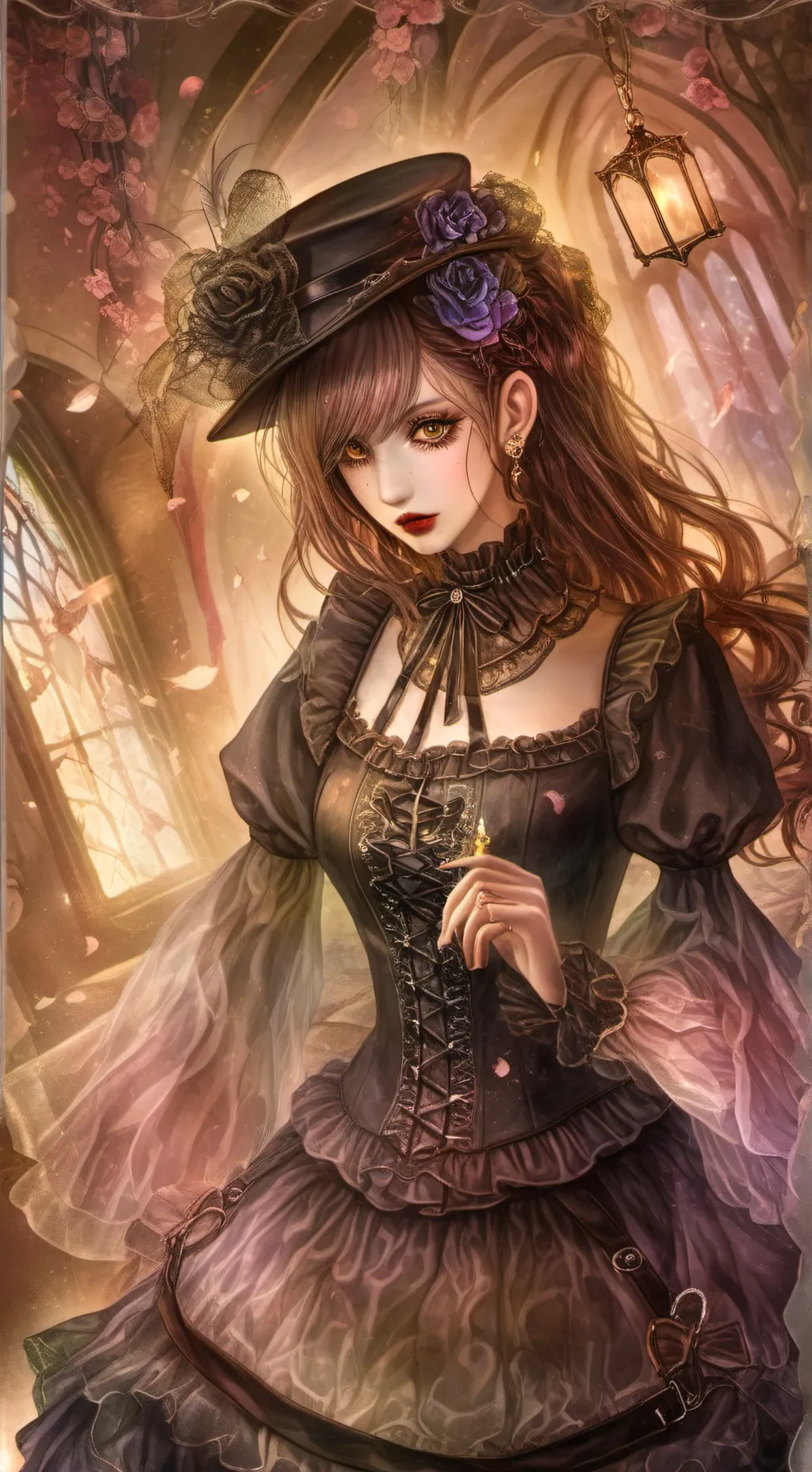 ai character: Err Forsaken sick background