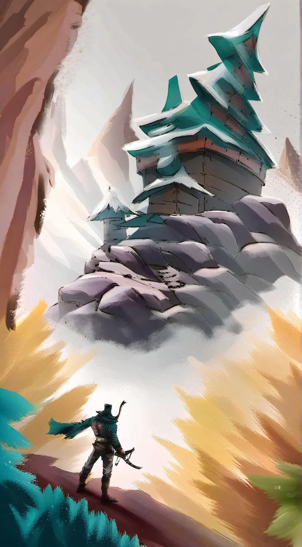 ai character: gltichspawn(ttx1x) background