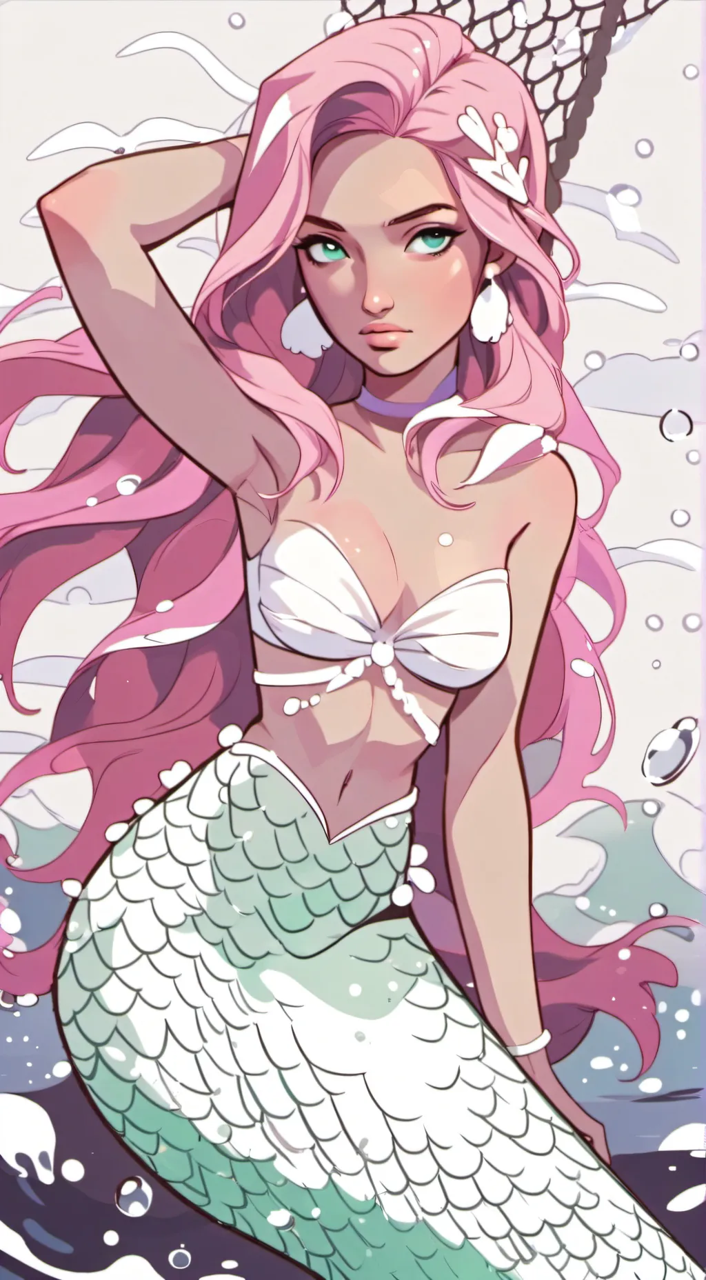 ai character: Марина background