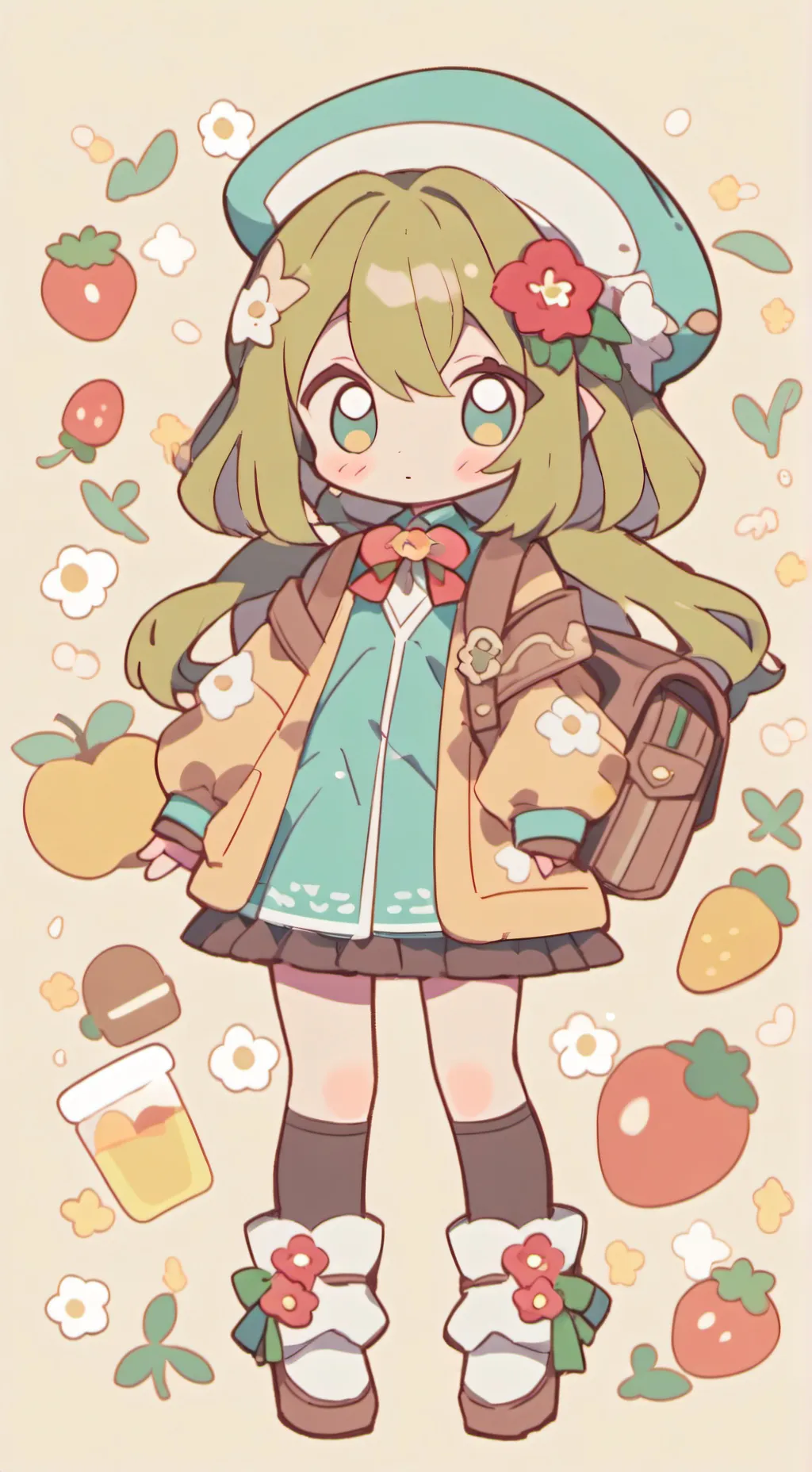 ai character: Tamaki Amajki background